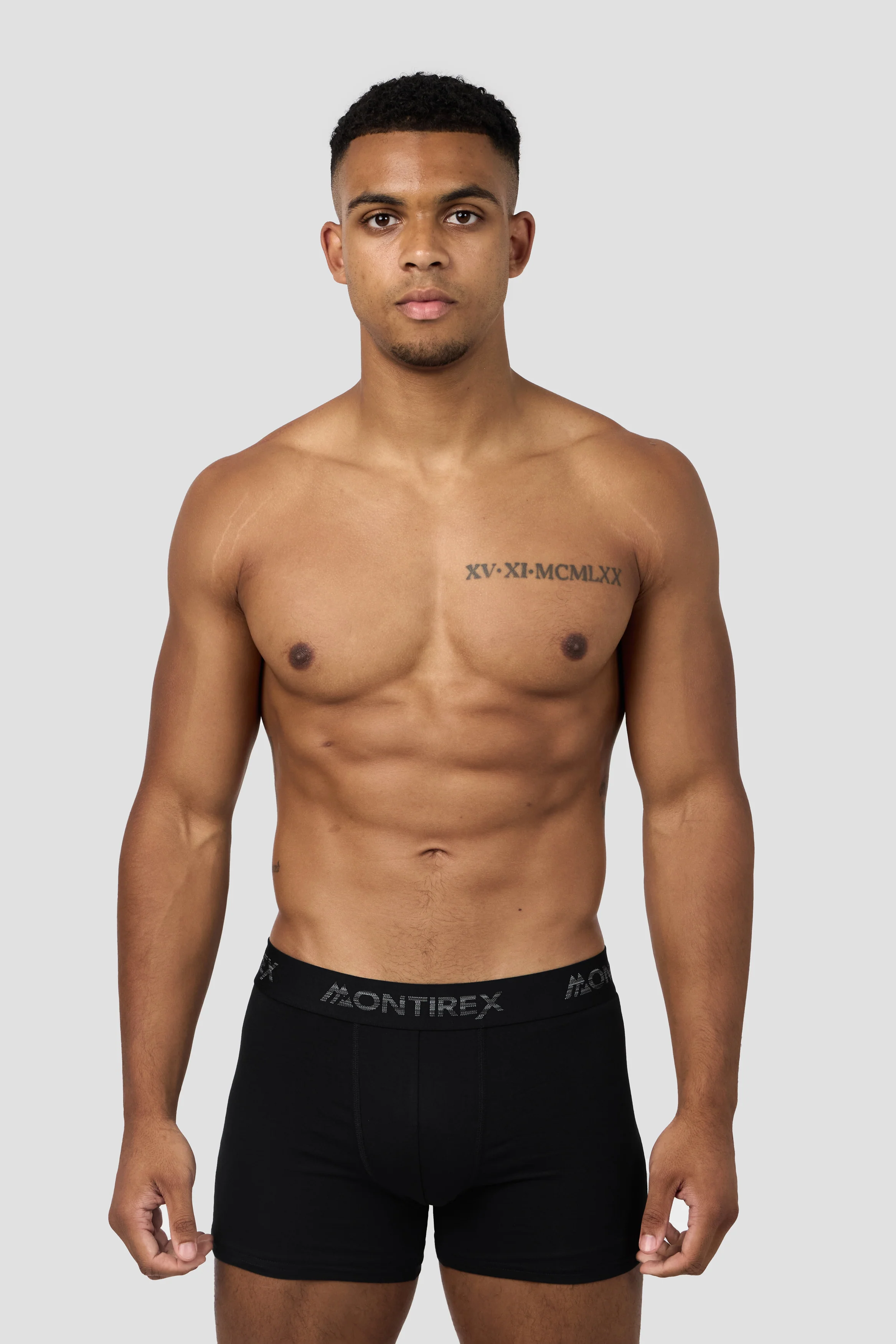 3 Pack Trail Boxer - Black/Cement Grey Multi - Image 3