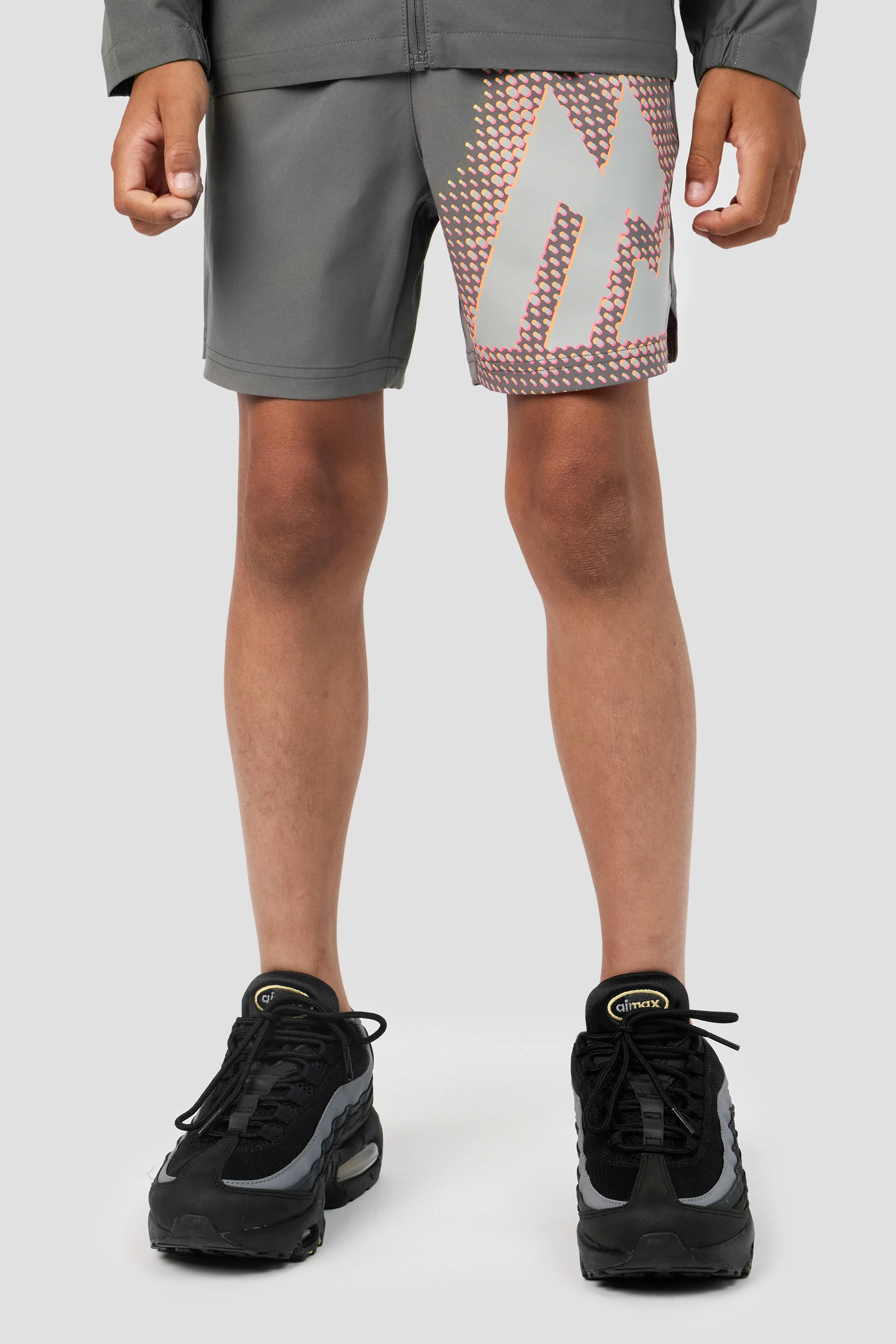 Boys Aero Short - Cement Grey - Image 3