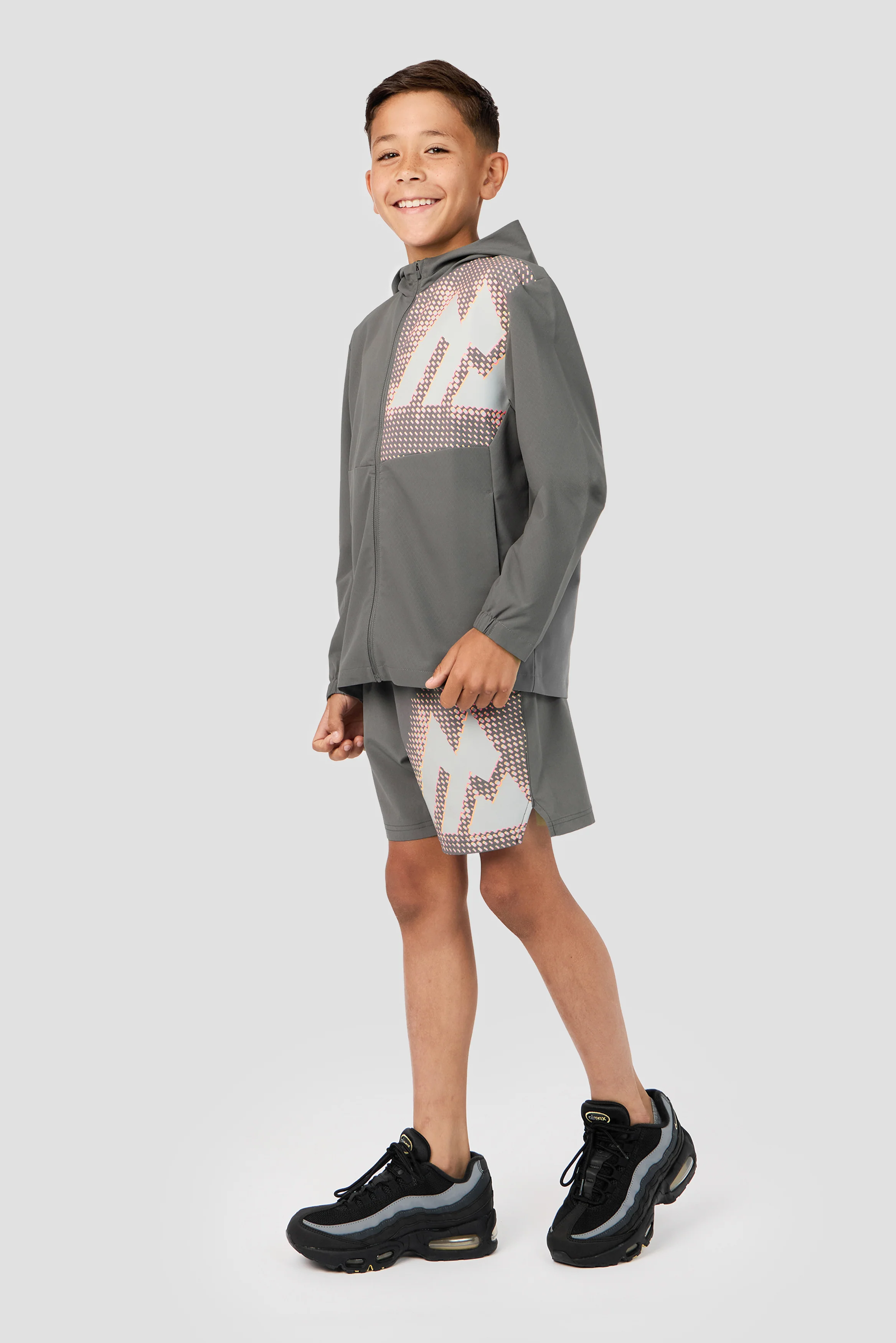 Boys Aero Short - Cement Grey - Image 5