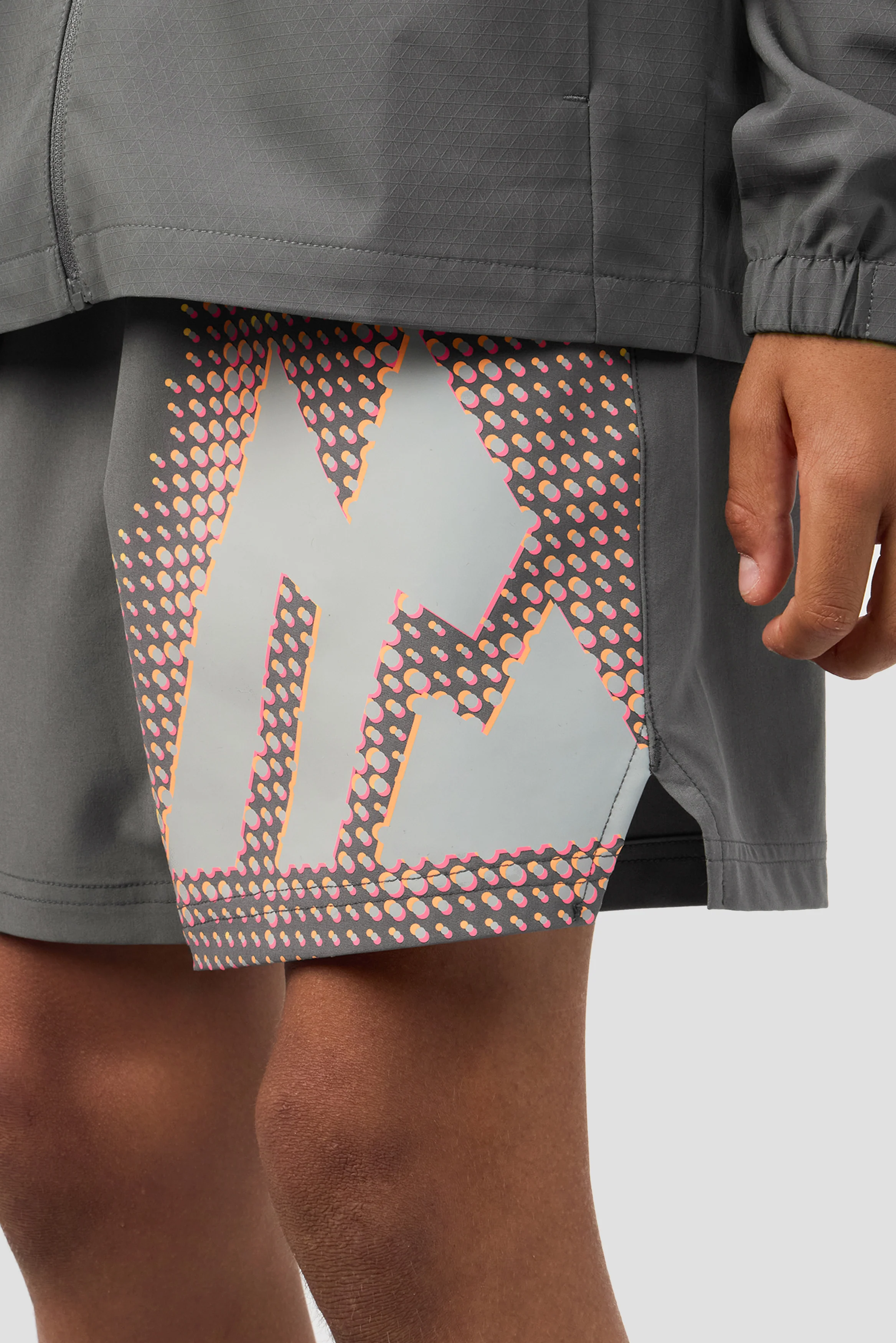 Boys Aero Short - Cement Grey - Image 6