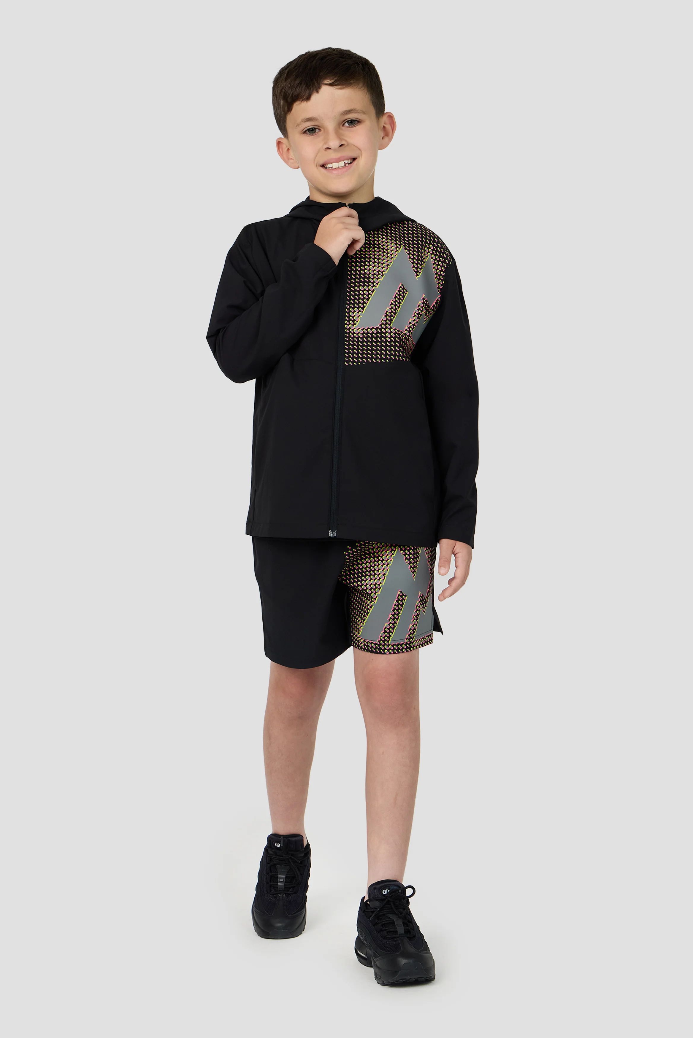 Boys Aero Windbreaker - Black - Image 3