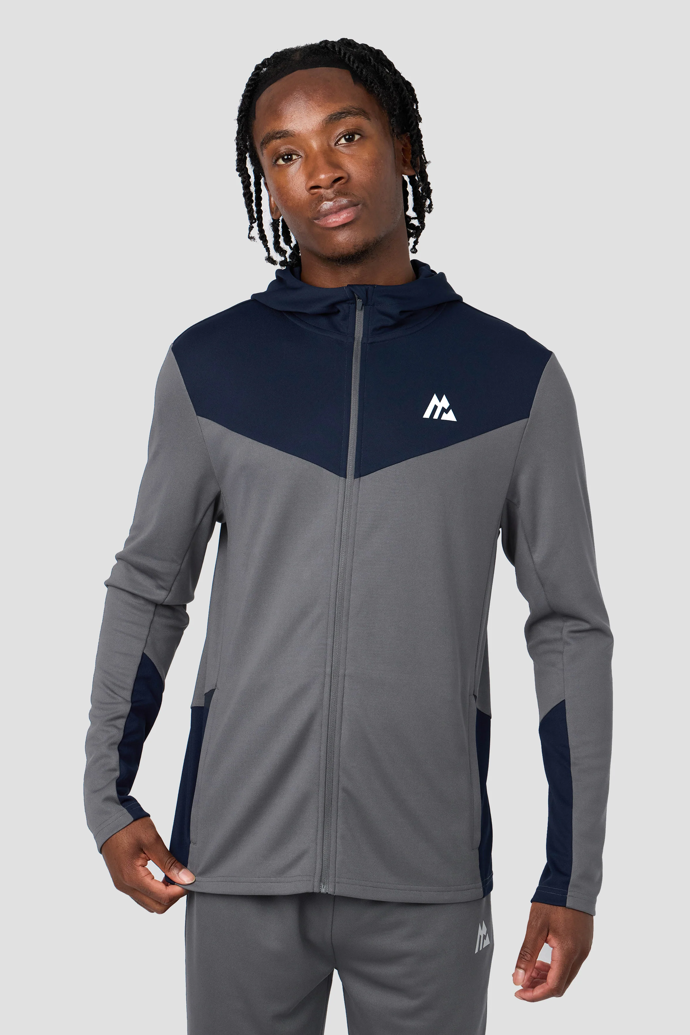 Agility 2.0 Tracksuit Set - Slate Grey/Midnight Blue - Image 3
