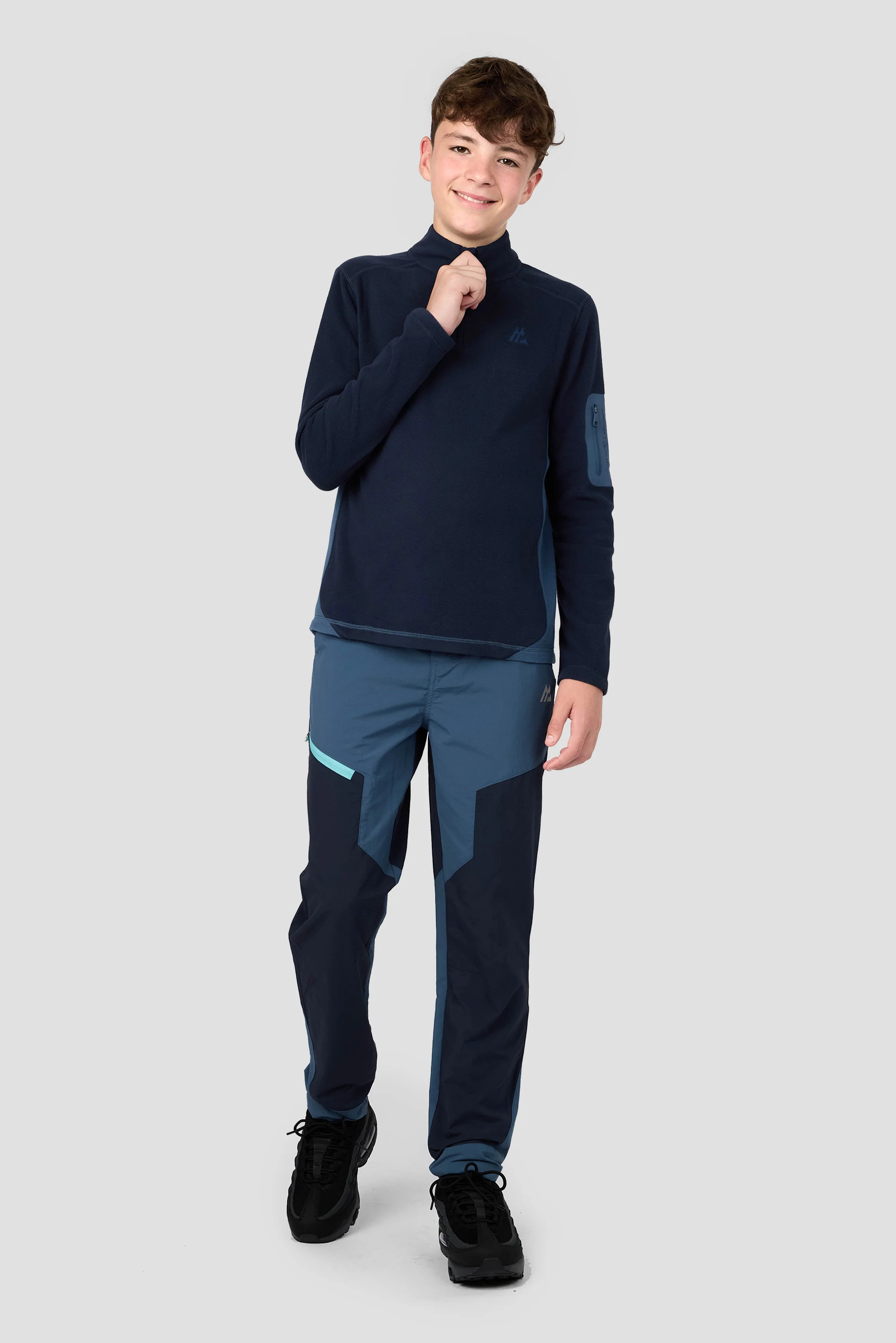 Boys Altitude Polartec® Fleece - Midnight Blue/Naval - Image 3