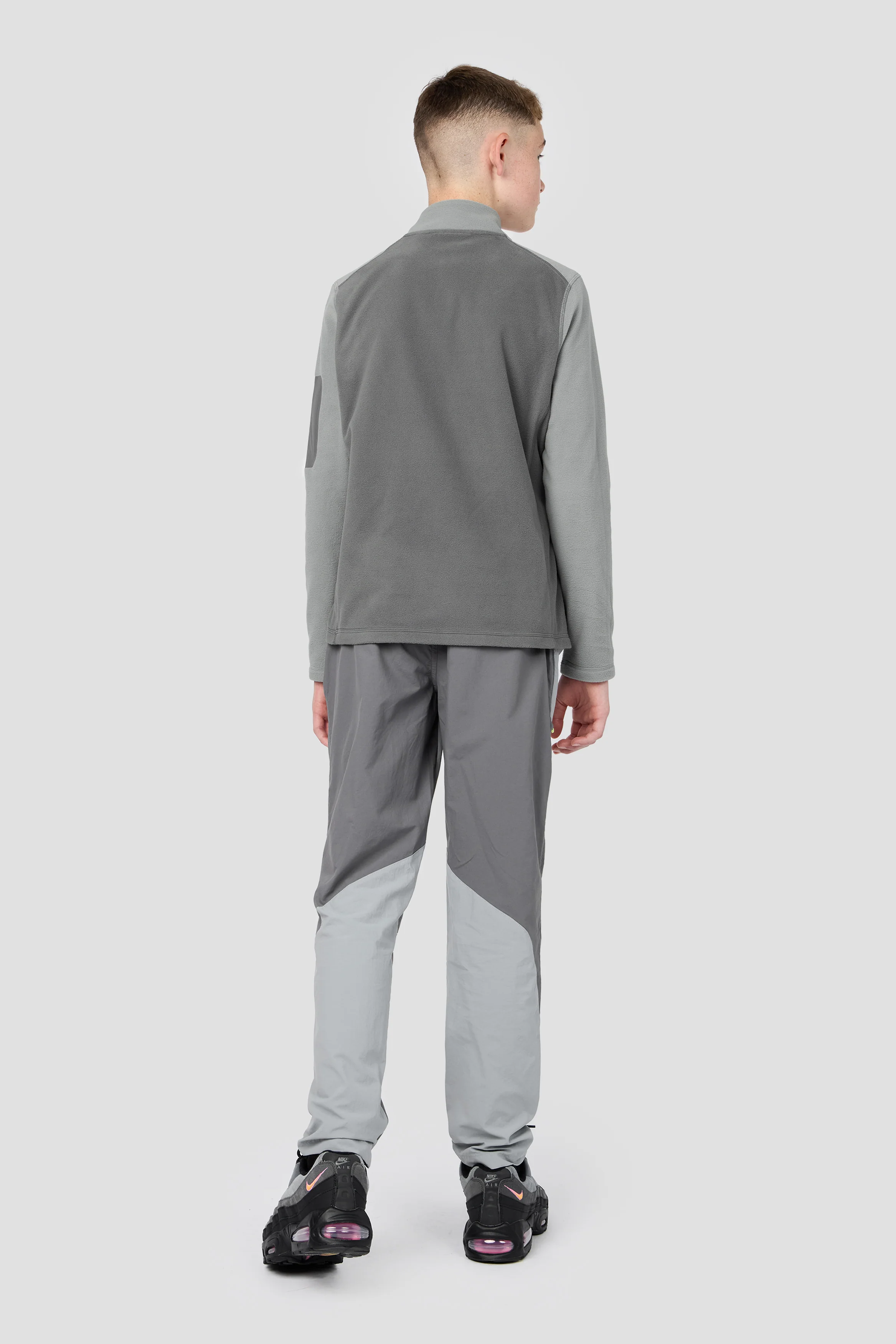 Boys Altitude Polartec® Fleece - Platinum Grey/Cement Grey - Image 4