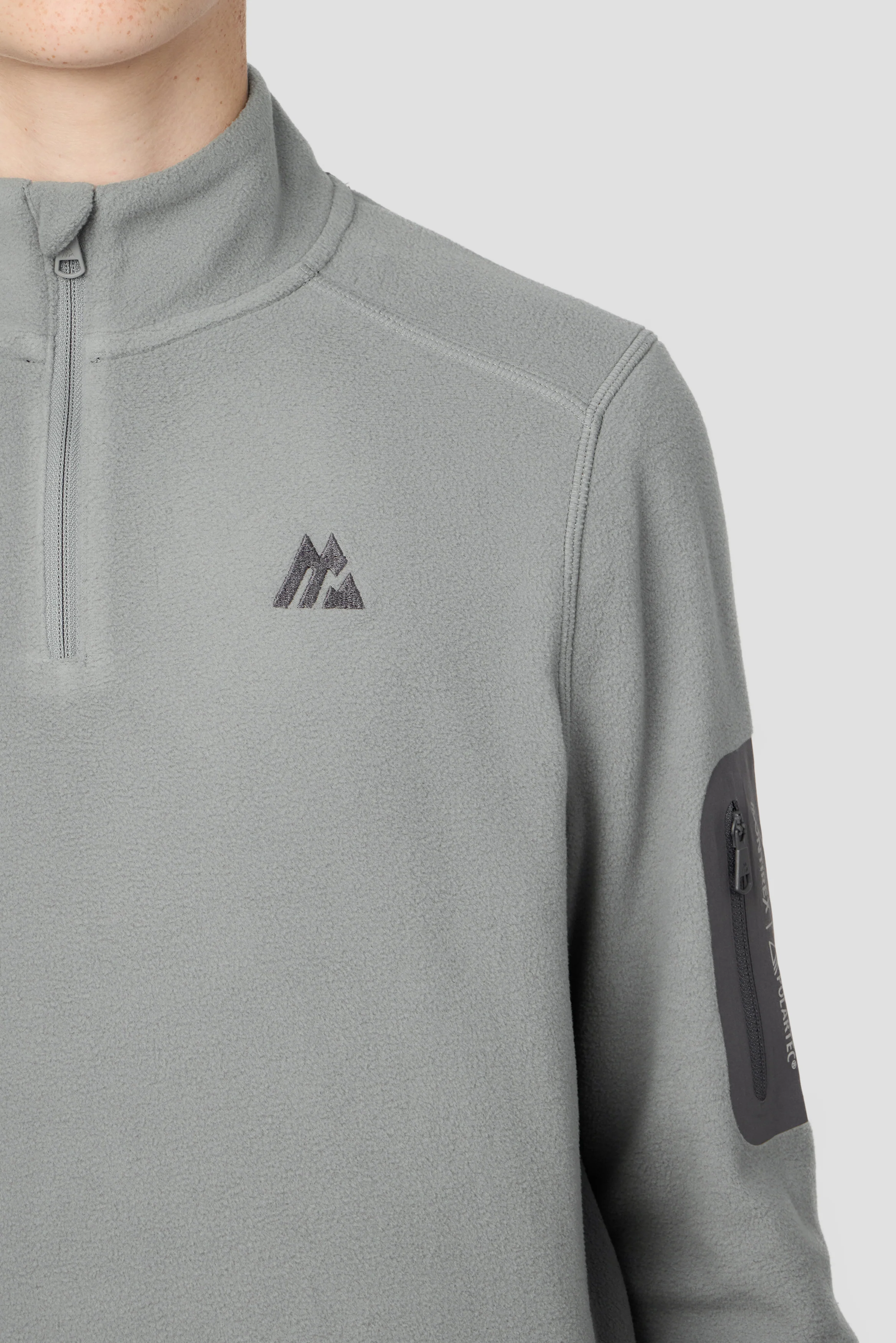 Boys Altitude Polartec® Fleece - Platinum Grey/Cement Grey - Image 5