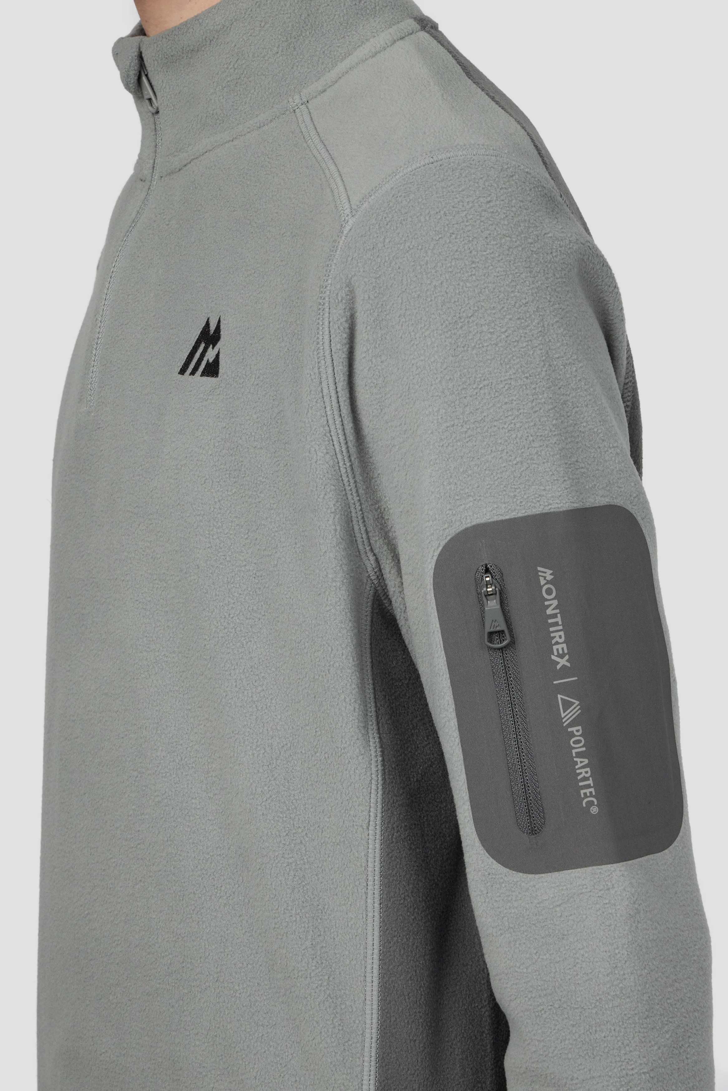 Boys Altitude Polartec® Fleece - Platinum Grey/Cement Grey - Image 6