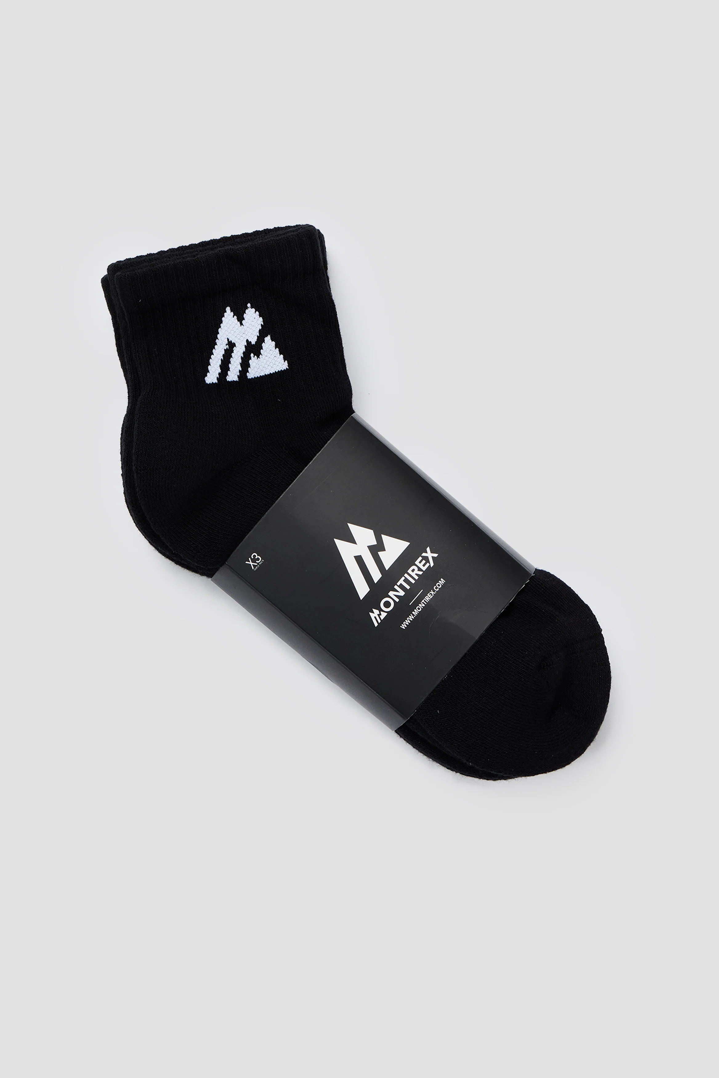 Ankle Socks 3 Pack - Black - Image 2
