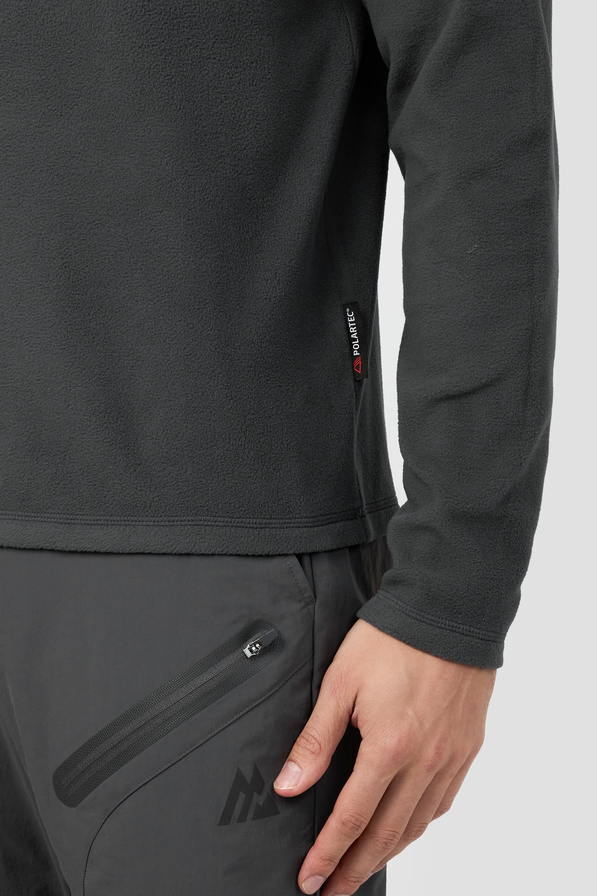 Ascent Polartec® Fleece - Asphalt/Naval - Image 6