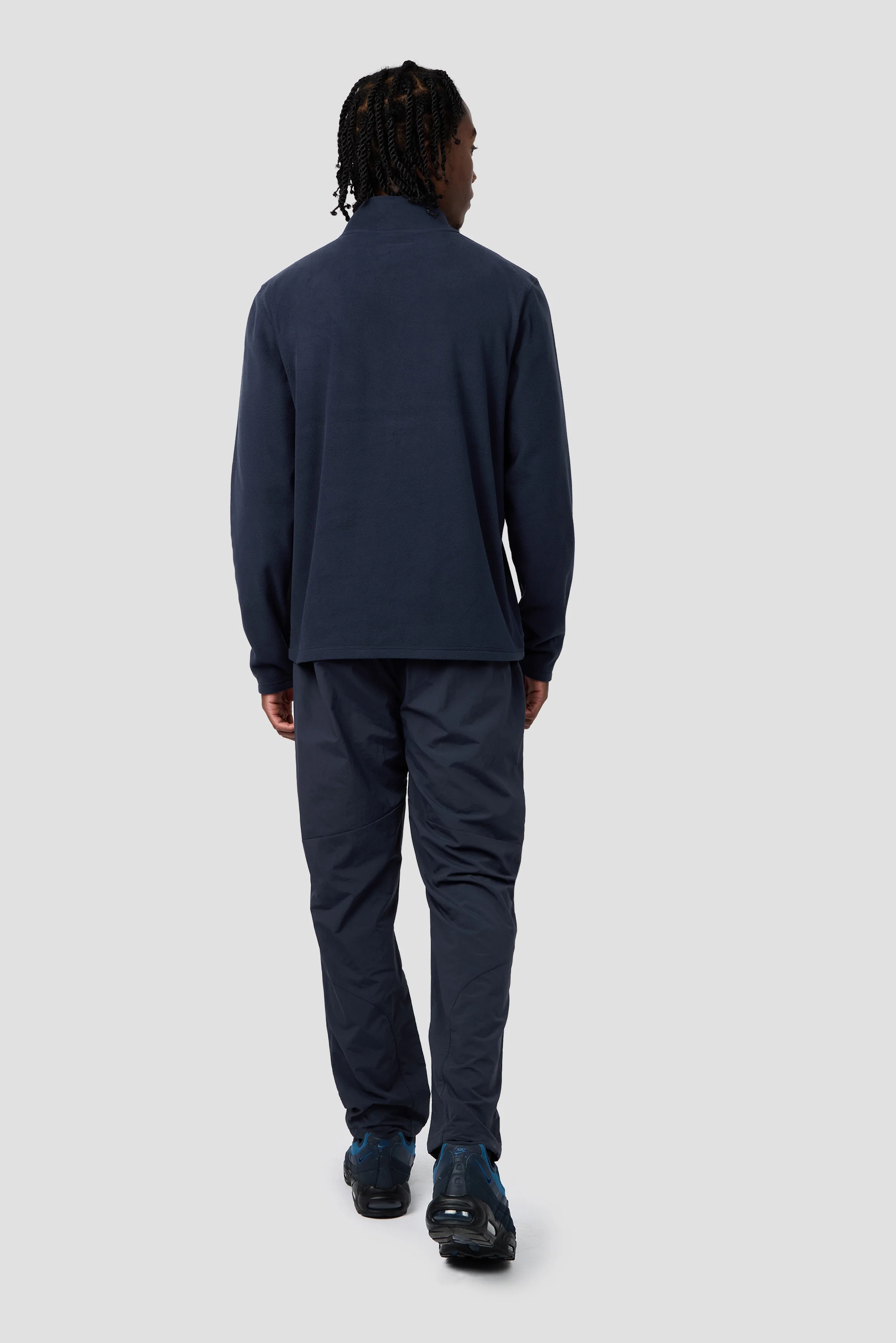 Ascent Polartec® Fleece - Midnight Blue/Slate Grey - Image 4