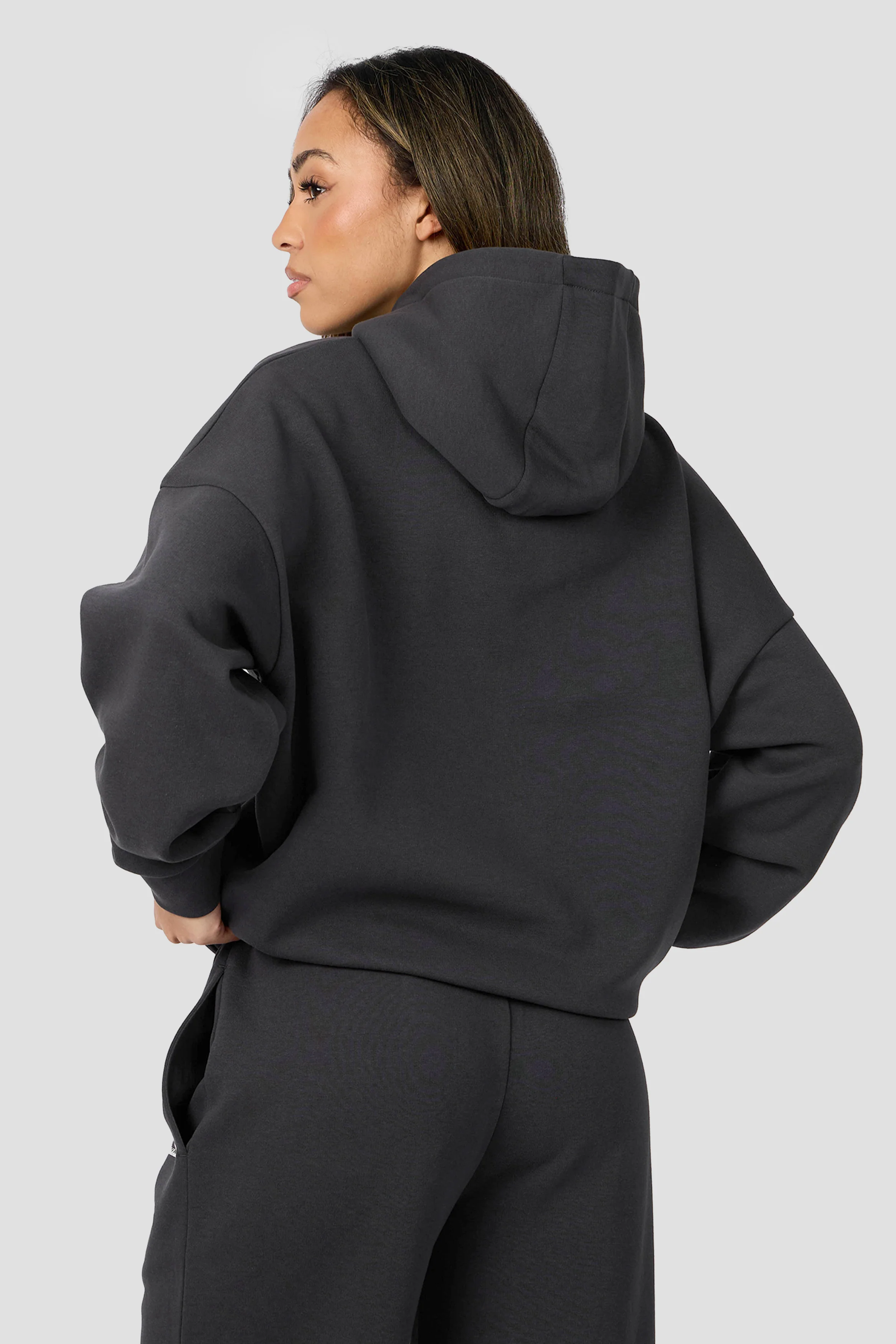 Athleisure Club Hood - Washed Black - Image 2