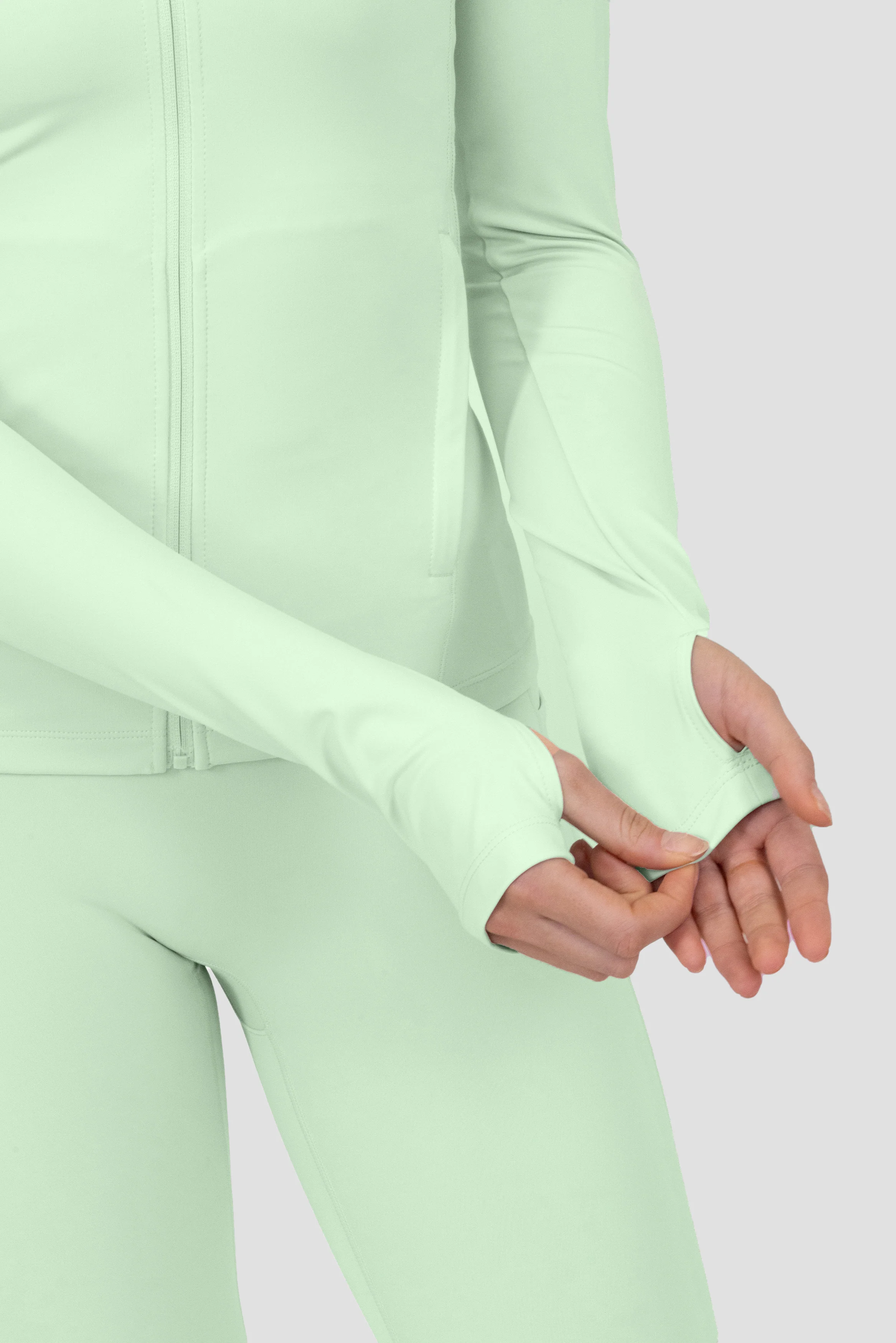 Aura Full Zip Jacket - Sea Foam - Image 5