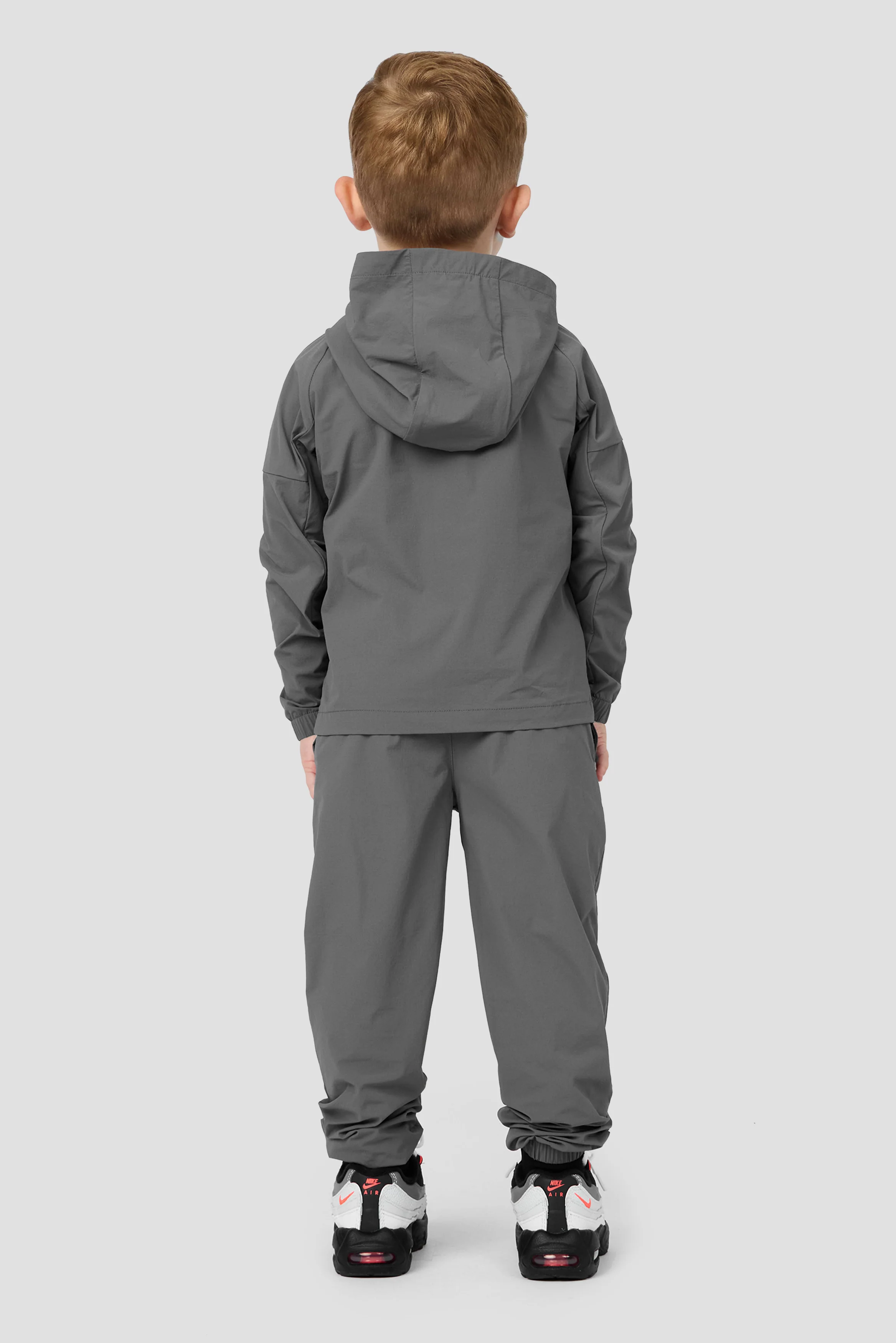 Infant Boys Bolt Jacket/Pant Set - Cement Grey - Image 2