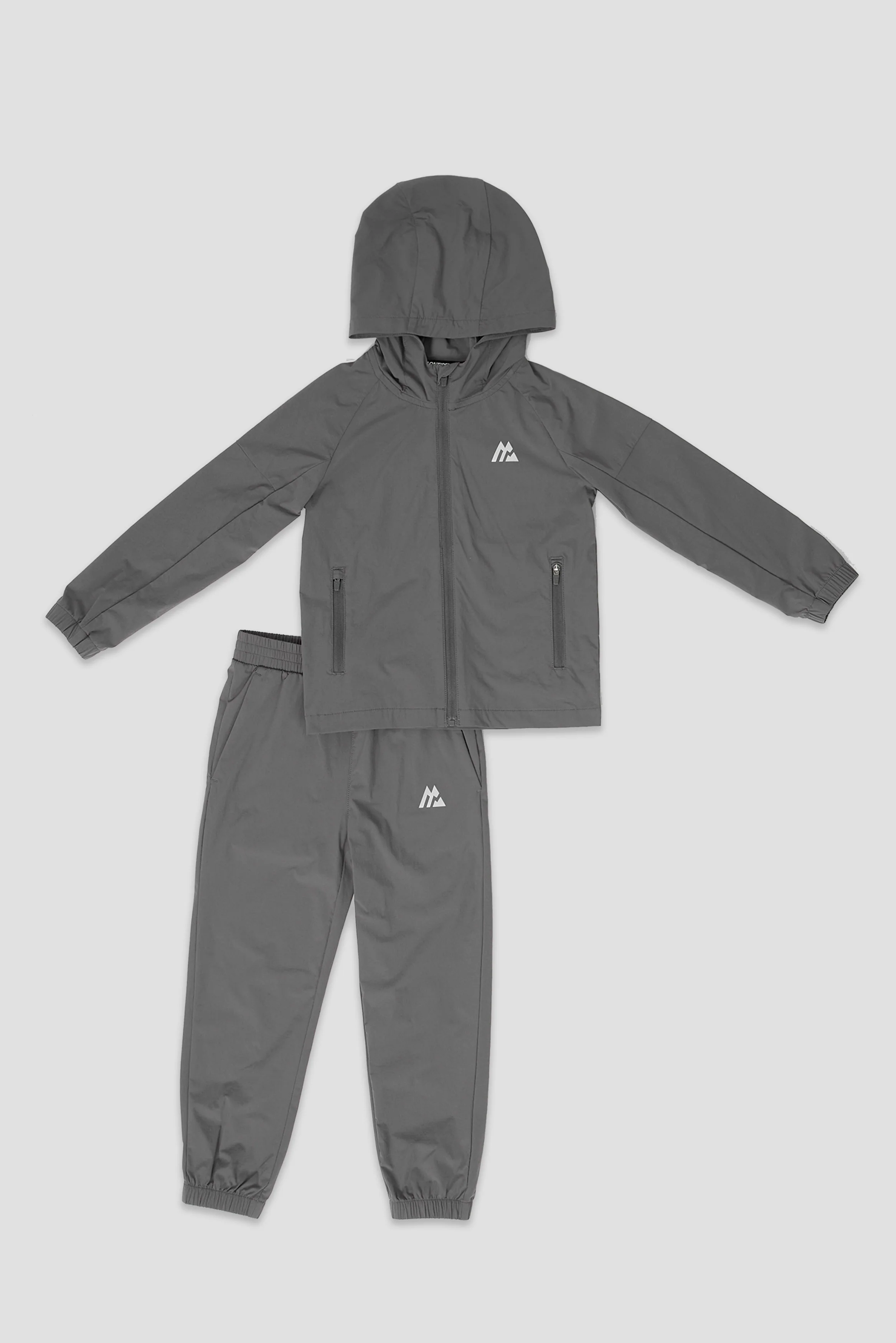 Infant Boys Bolt Jacket/Pant Set - Cement Grey - Image 4