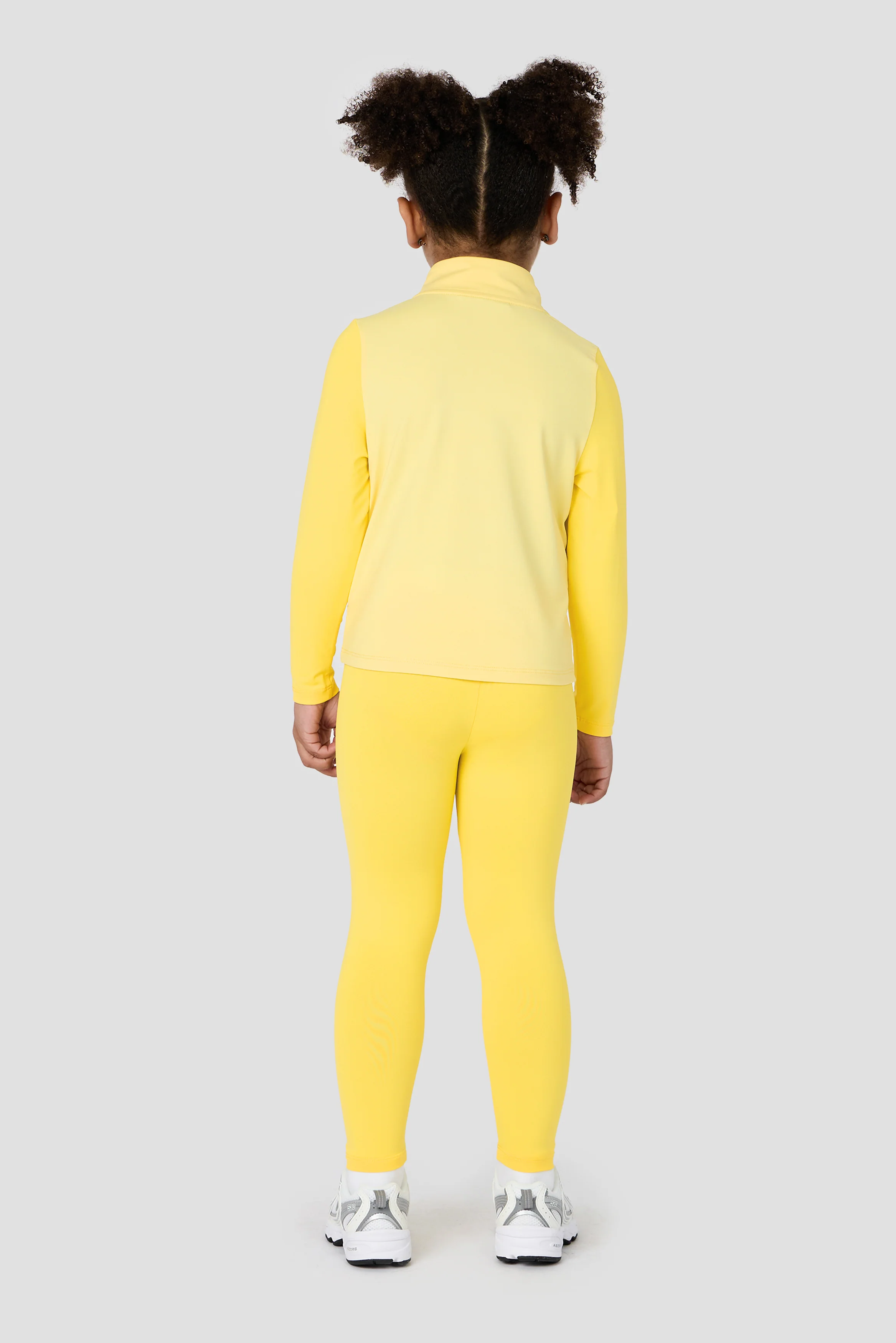 Infant Girls Bounce 1/4 Zip - Lemon/Banana - Image 2