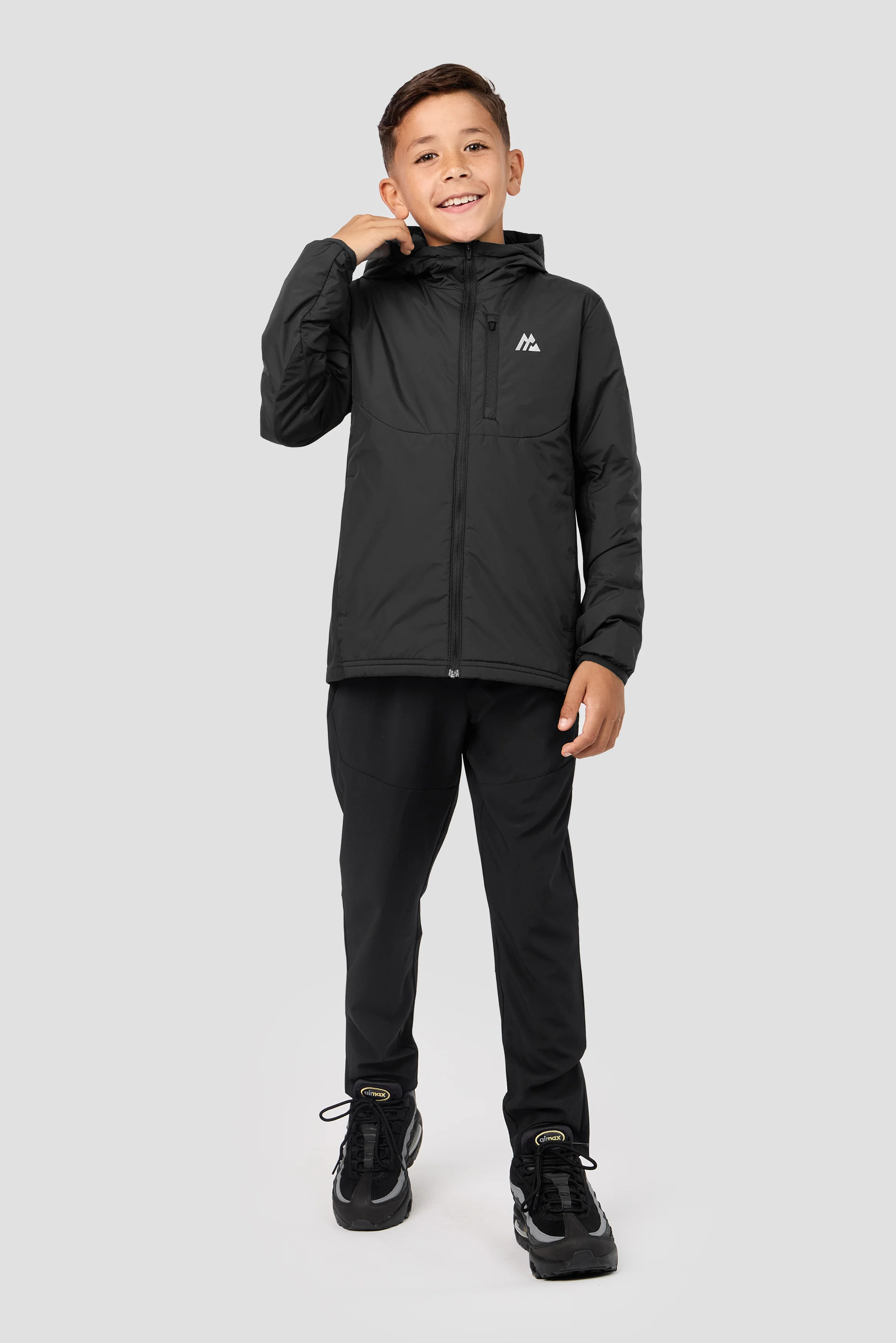 Boys Cache Jacket - Black - Image 3