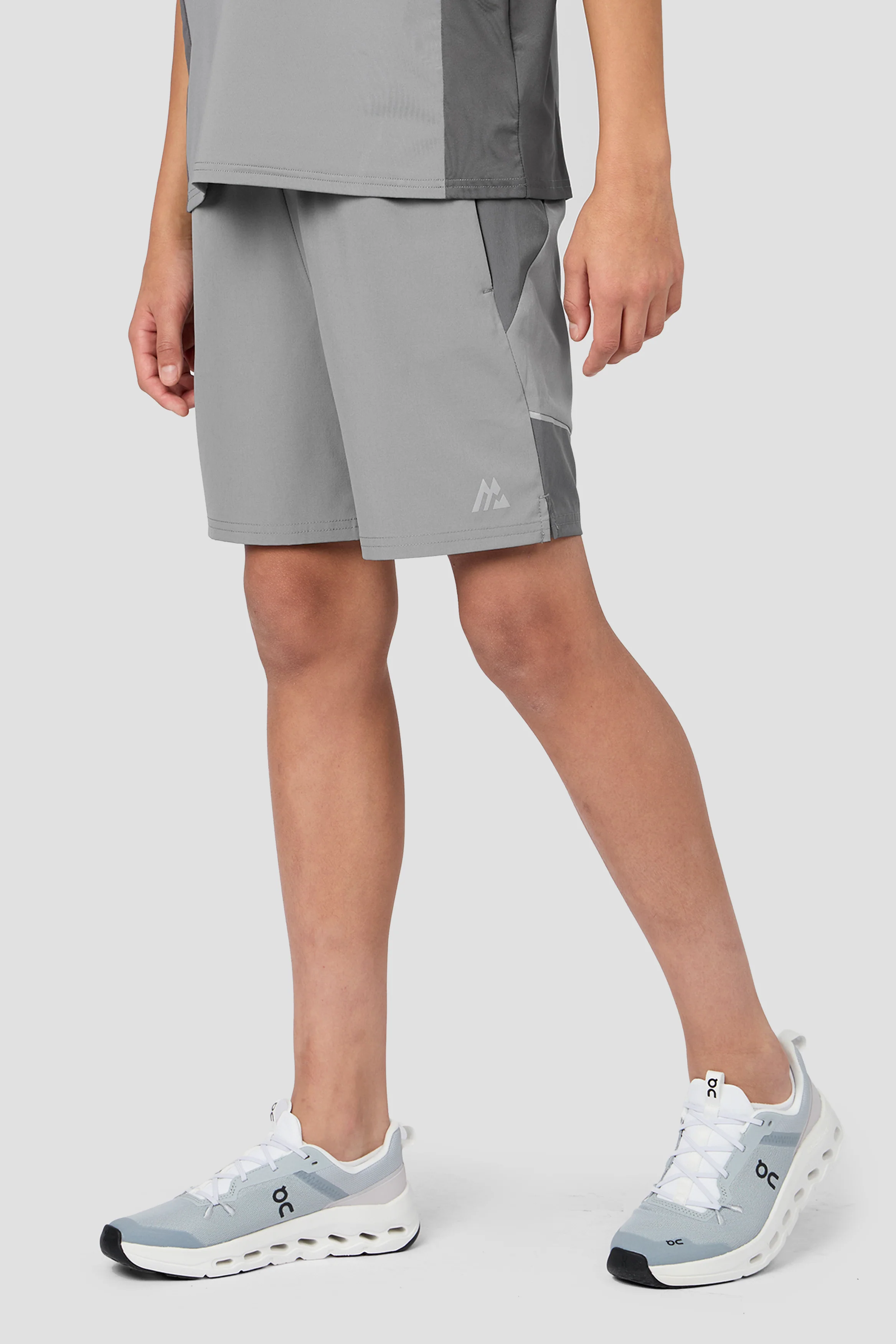 Boys Cerberus Short - Platinum Grey/Summer Mist/Cement Grey