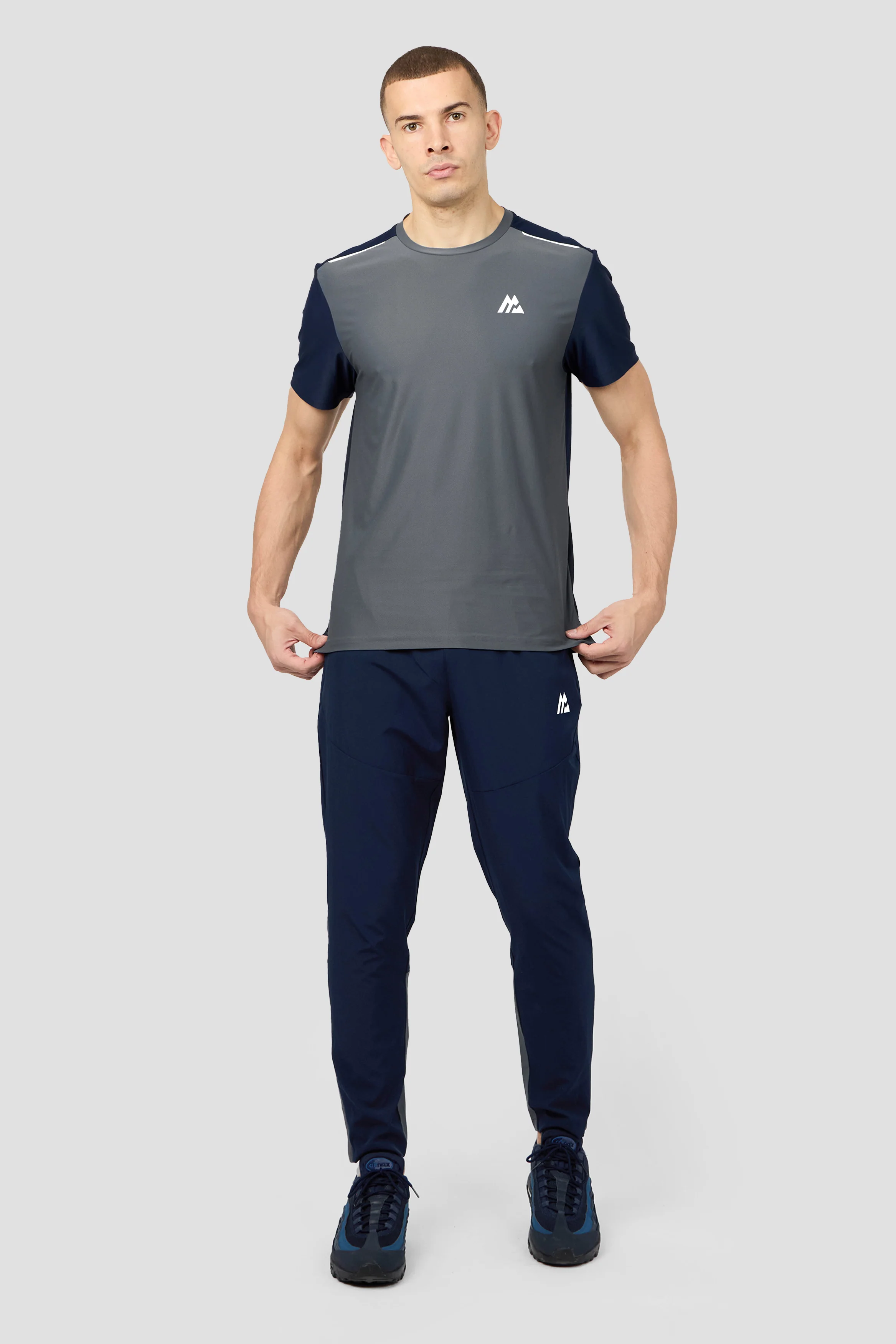 Charge 2.0 T-Shirt - Slate Grey/Midnight Blue - Image 3