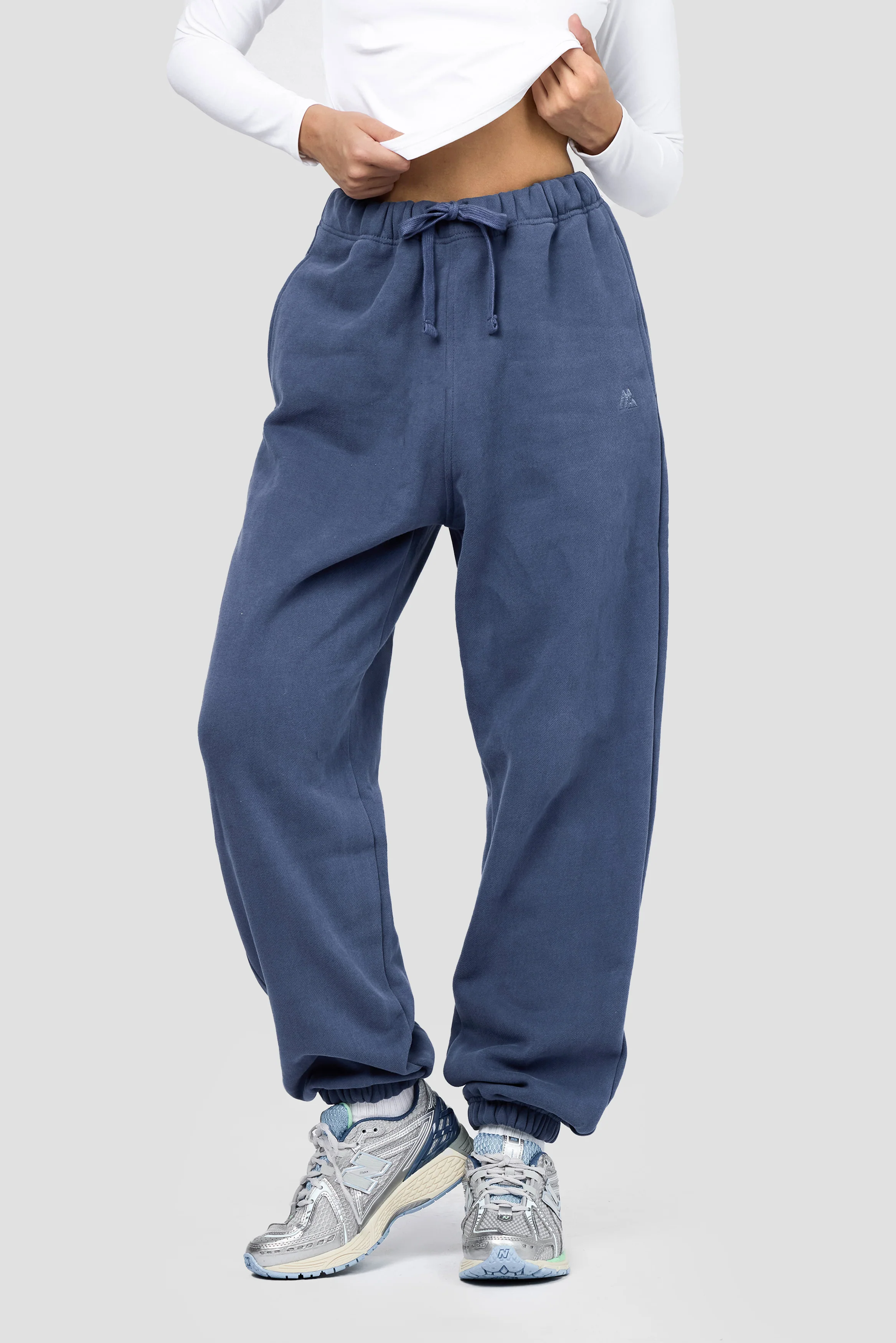 Form Fleece Jogger - Greyed Indigo - Image 3