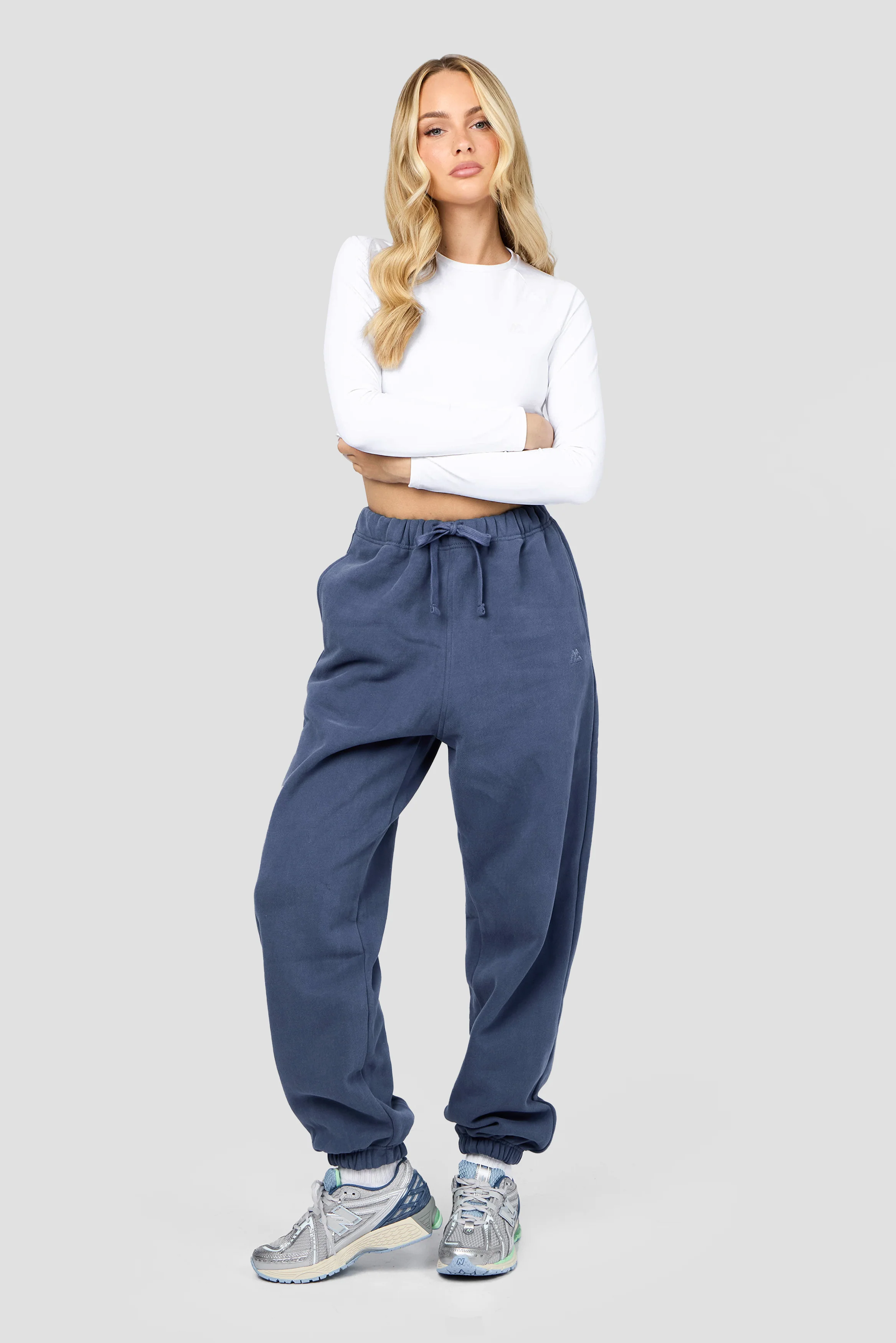 Form Fleece Jogger - Greyed Indigo - Image 5