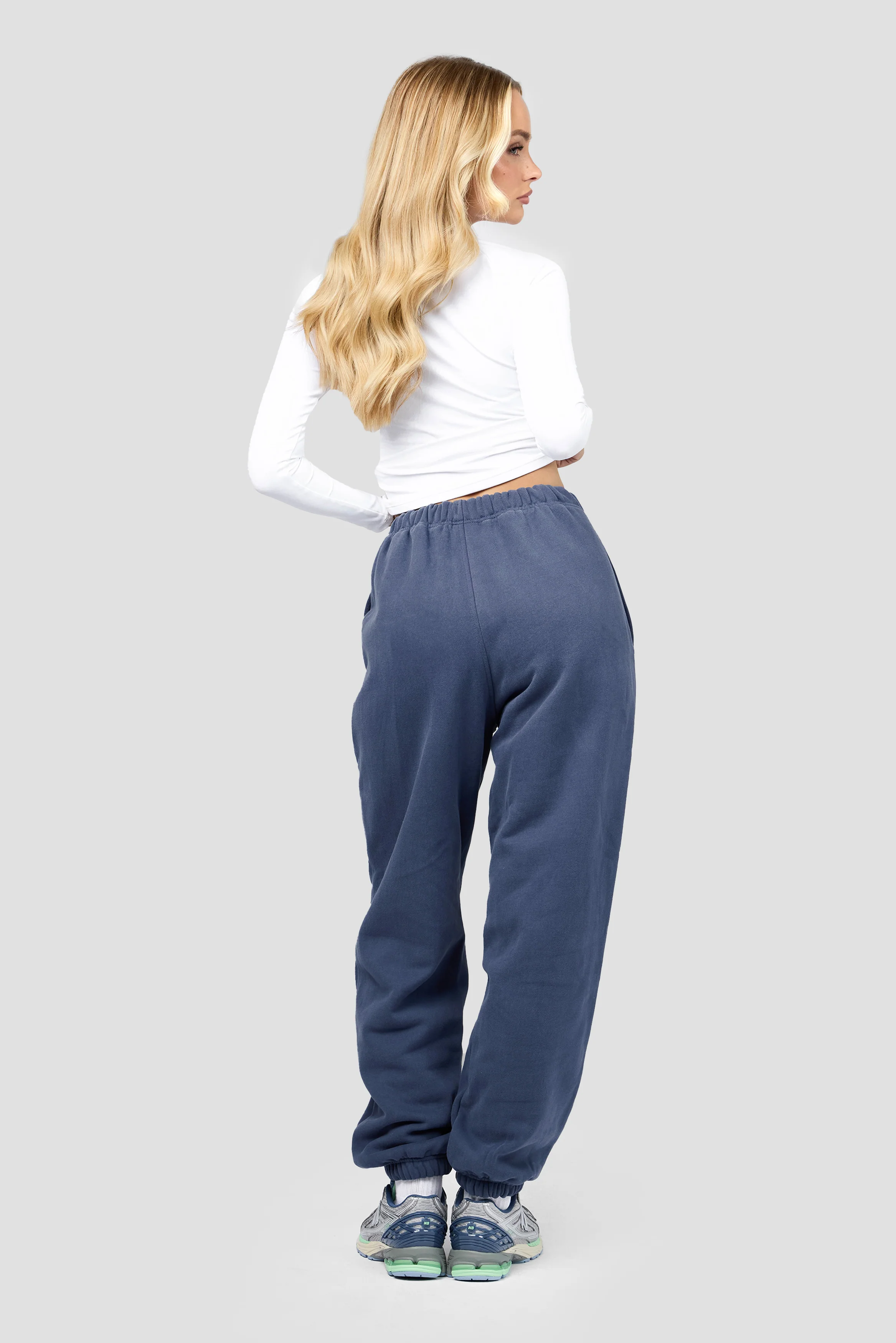 Form Fleece Jogger - Greyed Indigo - Image 6