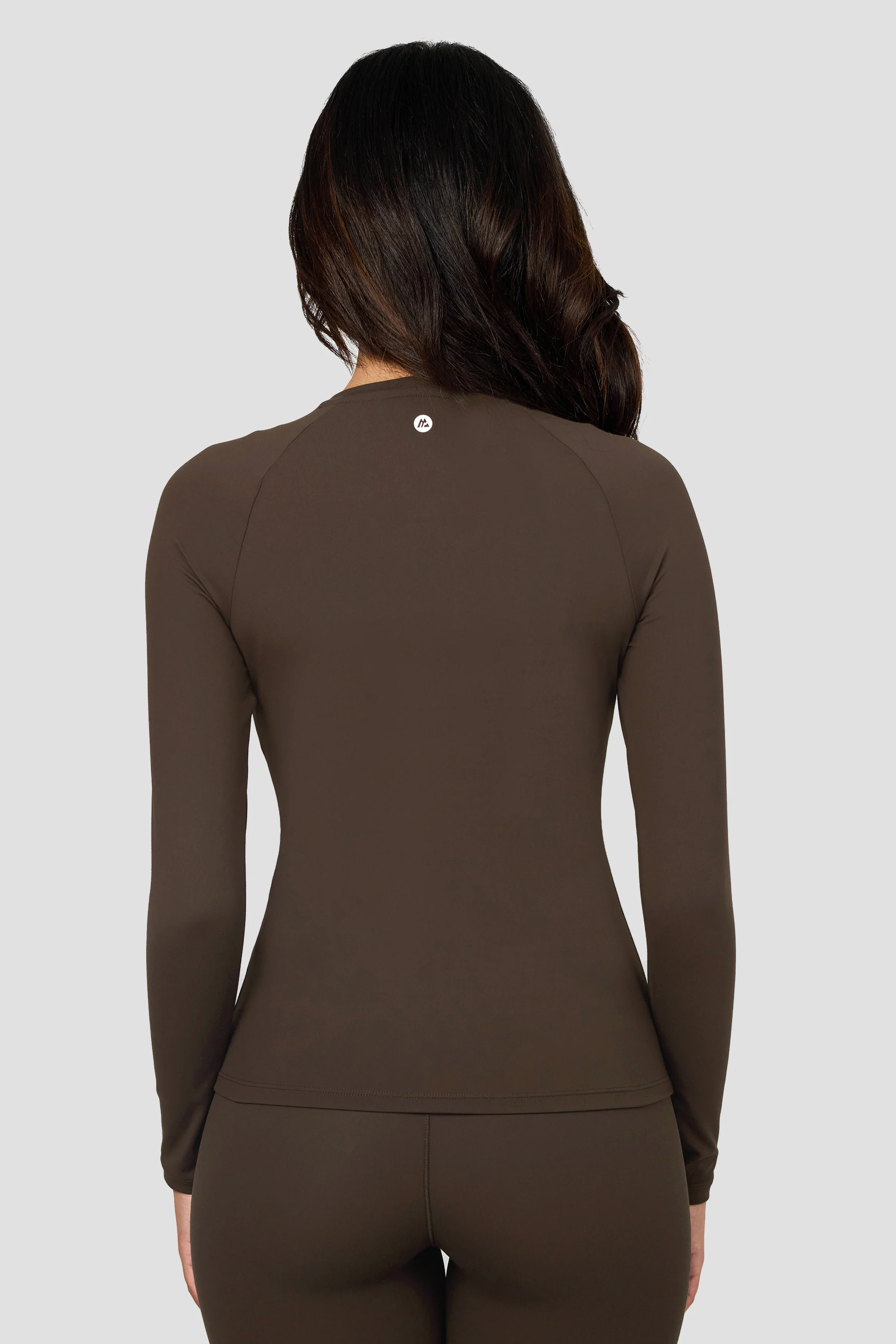 Form Long Sleeve T-Shirt - Cocoa - Image 3
