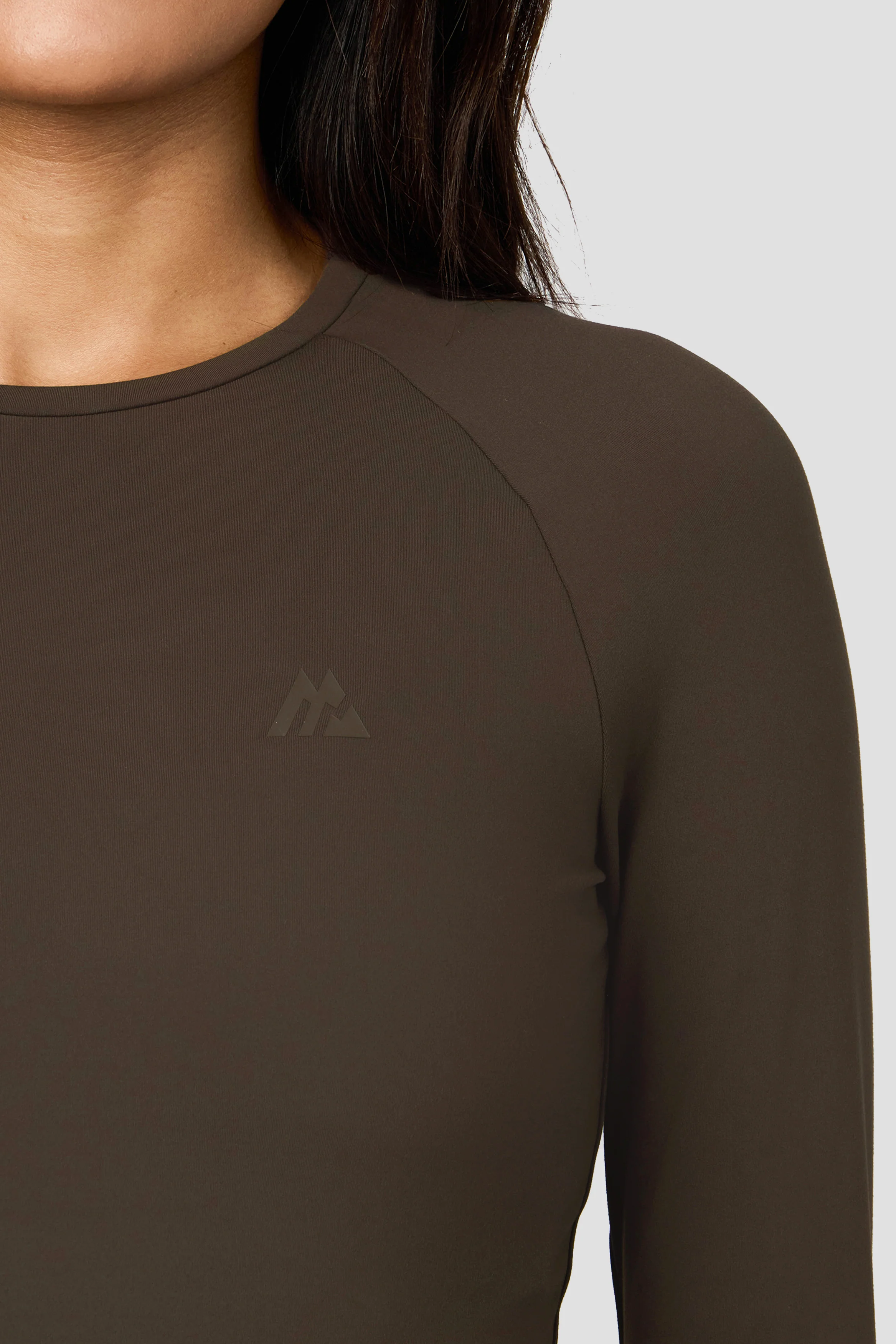 Form Long Sleeve T-Shirt - Cocoa - Image 4
