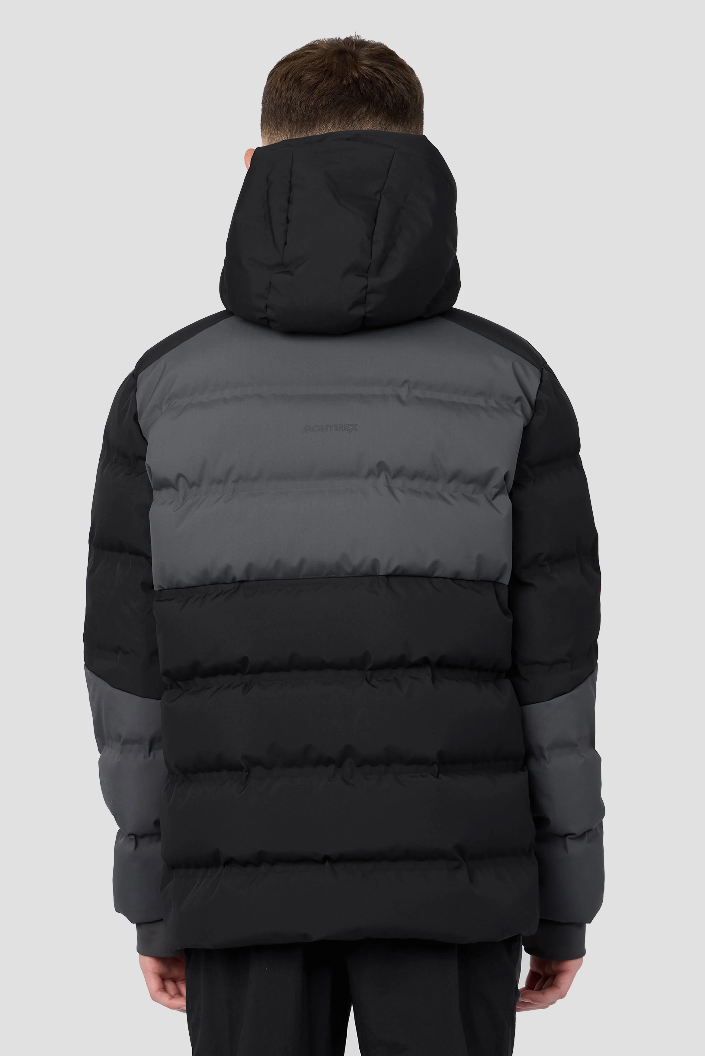 Boys Descent Down Jacket - Black/Asphalt - Image 2
