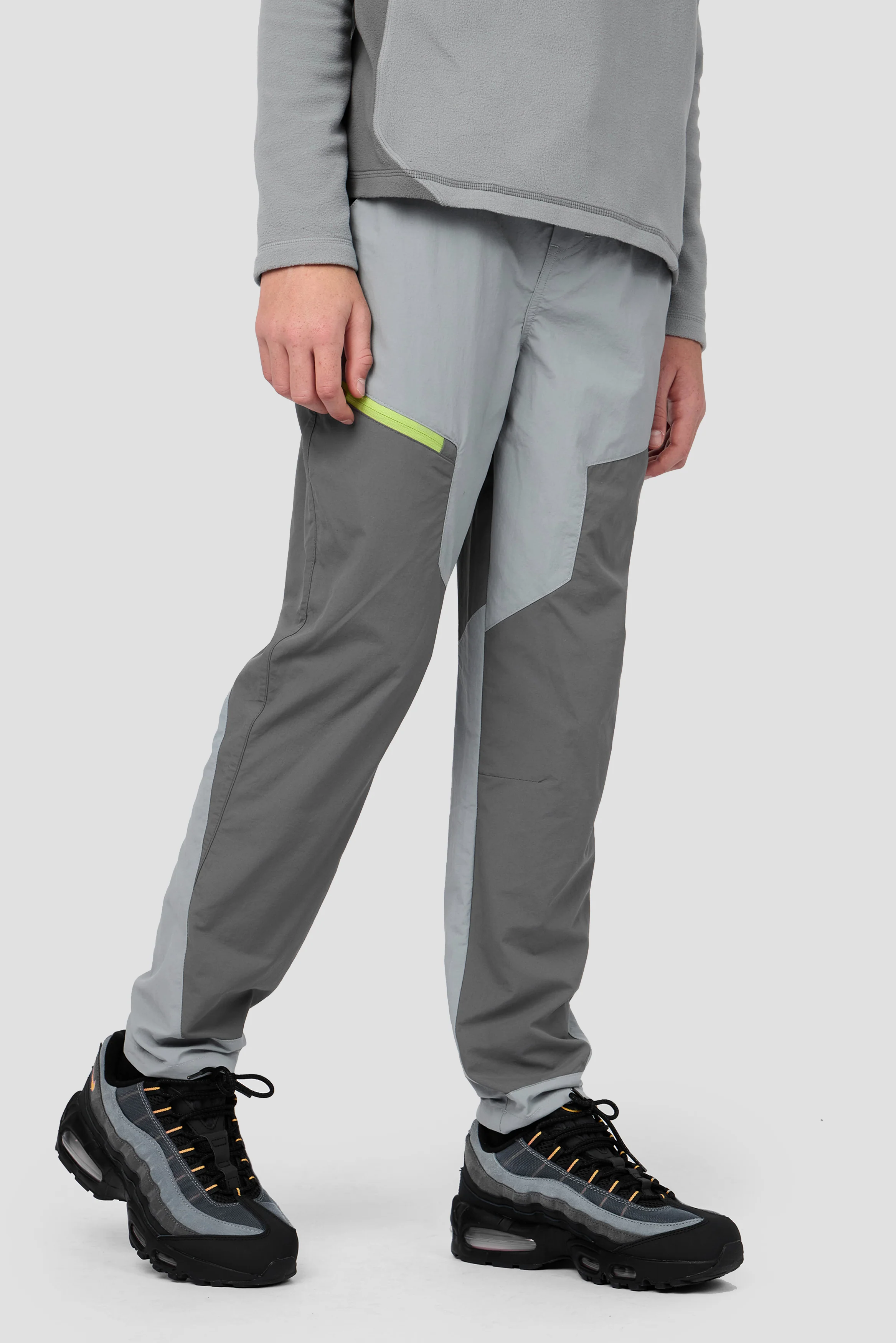 Boys Descent Pant - Cement Grey/Platinum Grey - Image 2