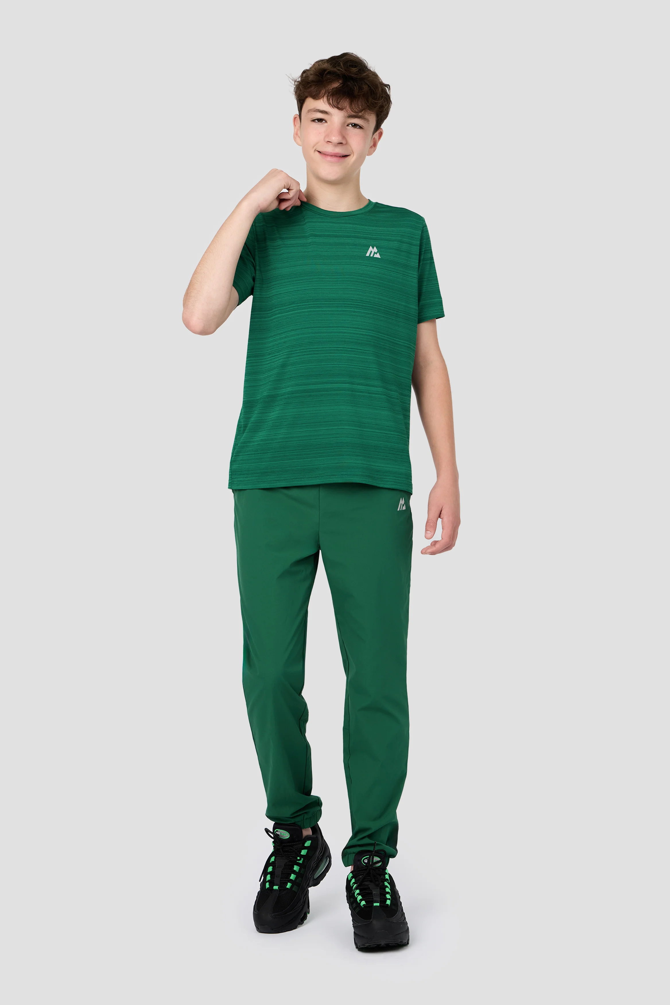 Boys Drift T-Shirt - Sherwood/Evergreen - Image 3