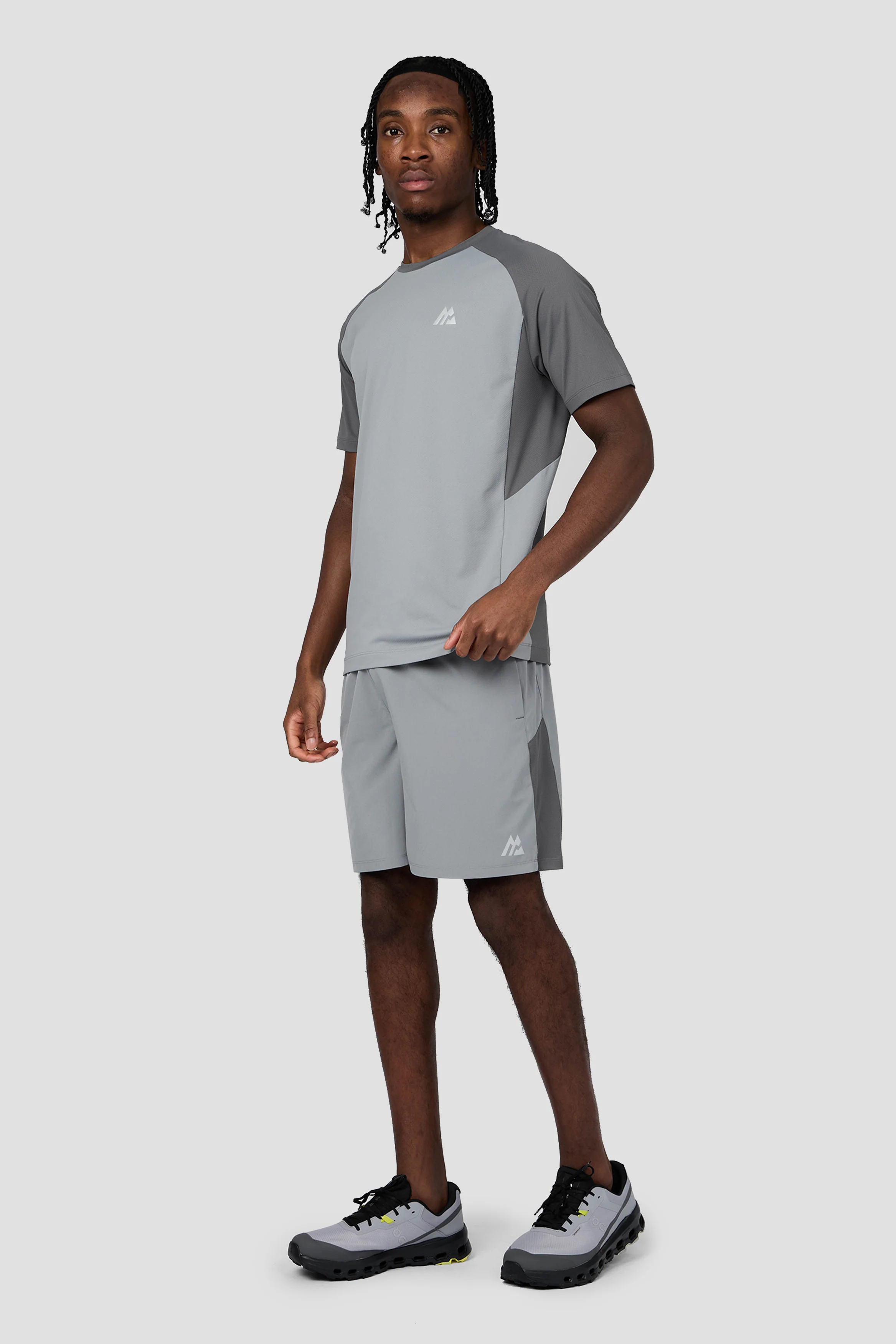Force T-Shirt - Platinum Grey/Cement Grey - Image 5