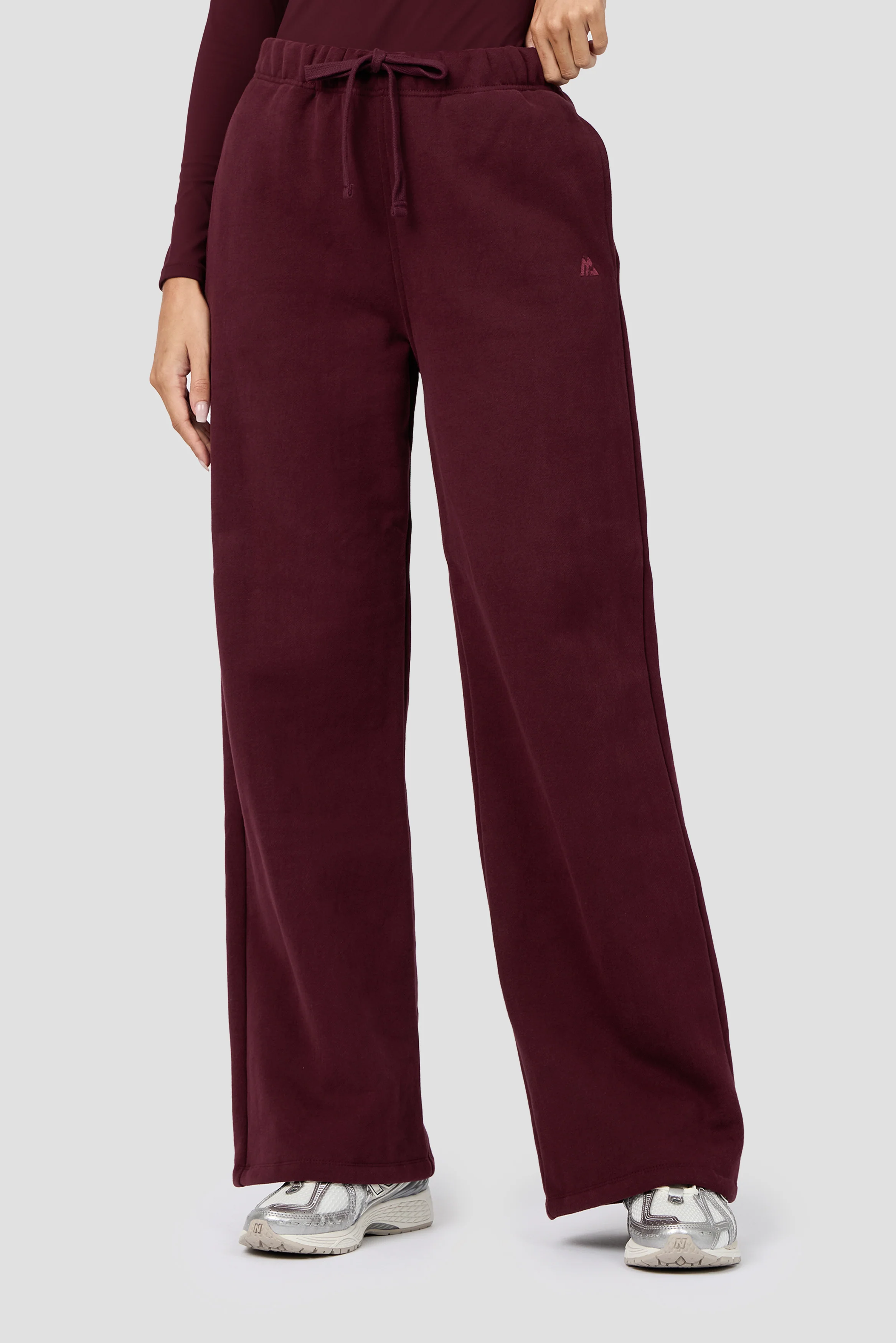 Form Fleece Wide Jogger - Malbec - Image 3