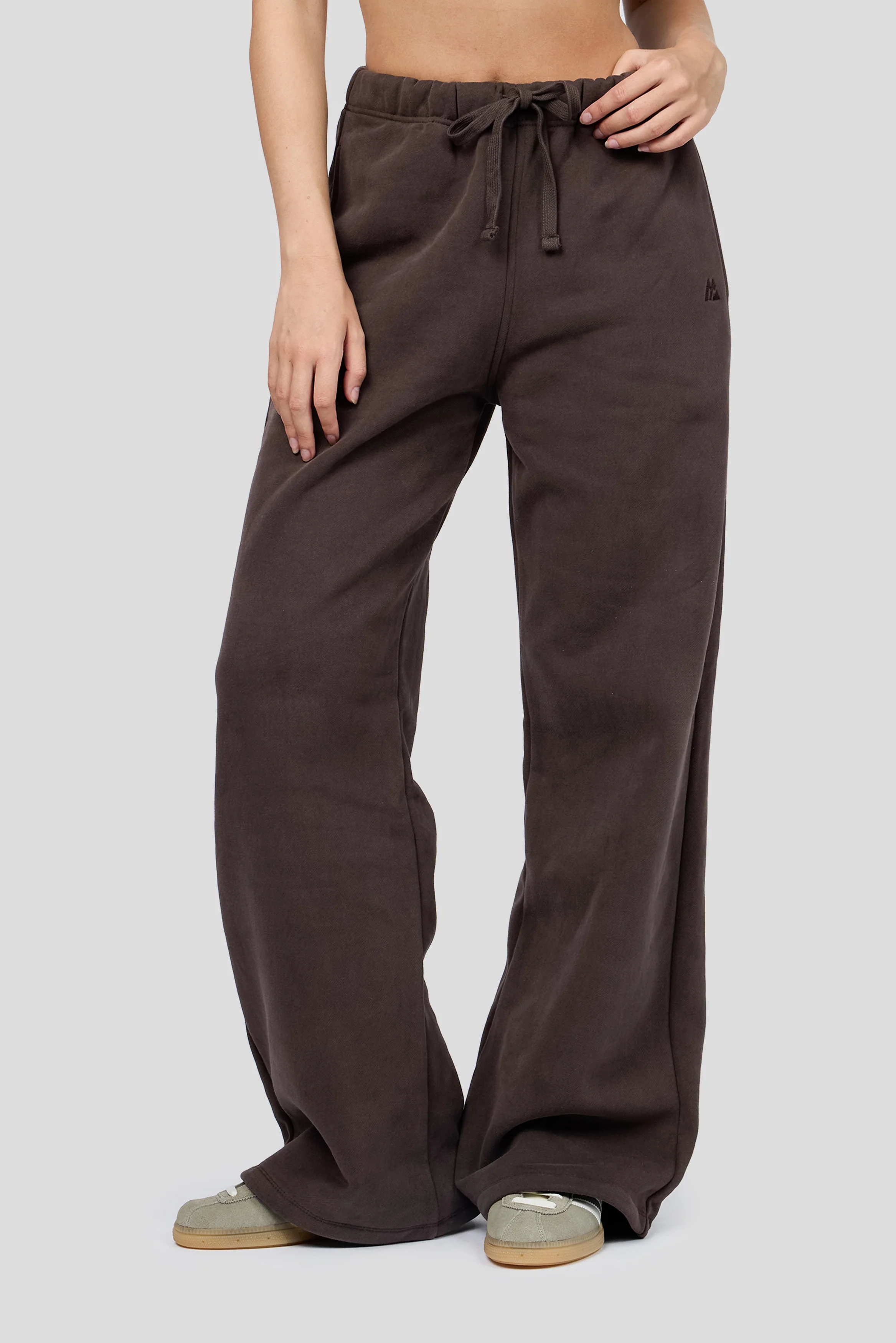 Form Fleece Wide Jogger - Cocoa - Image 3