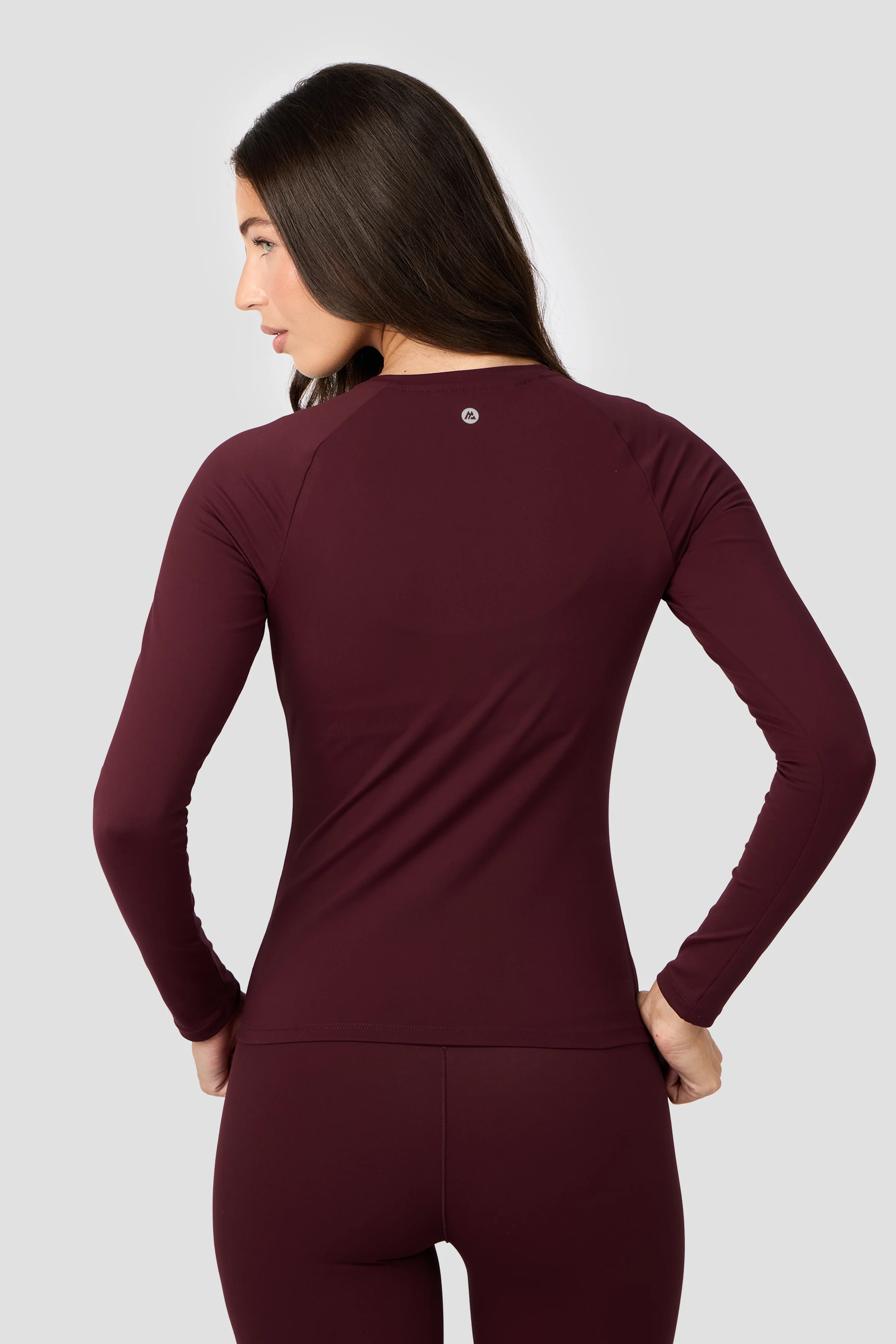 Form Long Sleeve T-Shirt - Malbec - Image 2