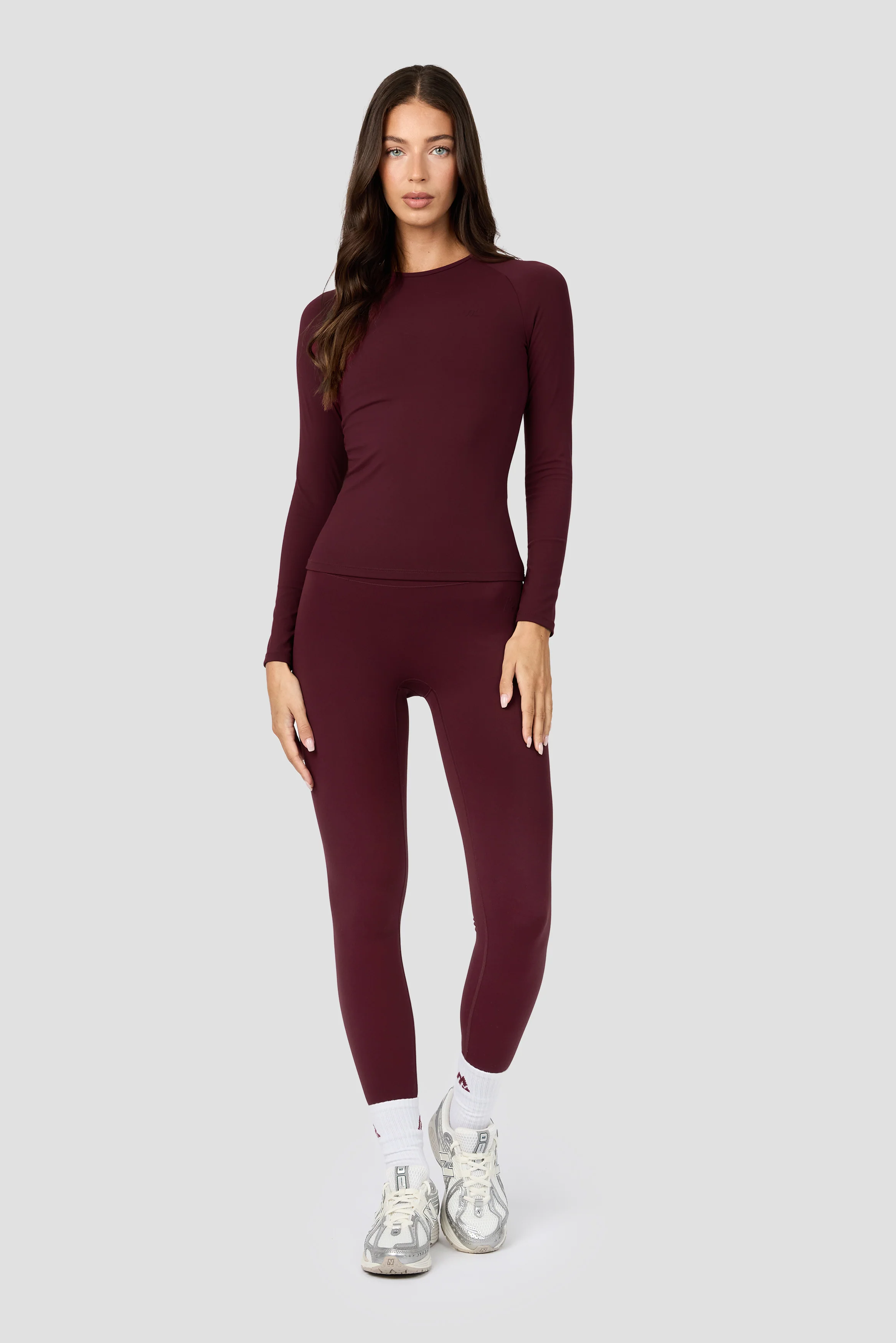 Form Long Sleeve T-Shirt - Malbec - Image 3