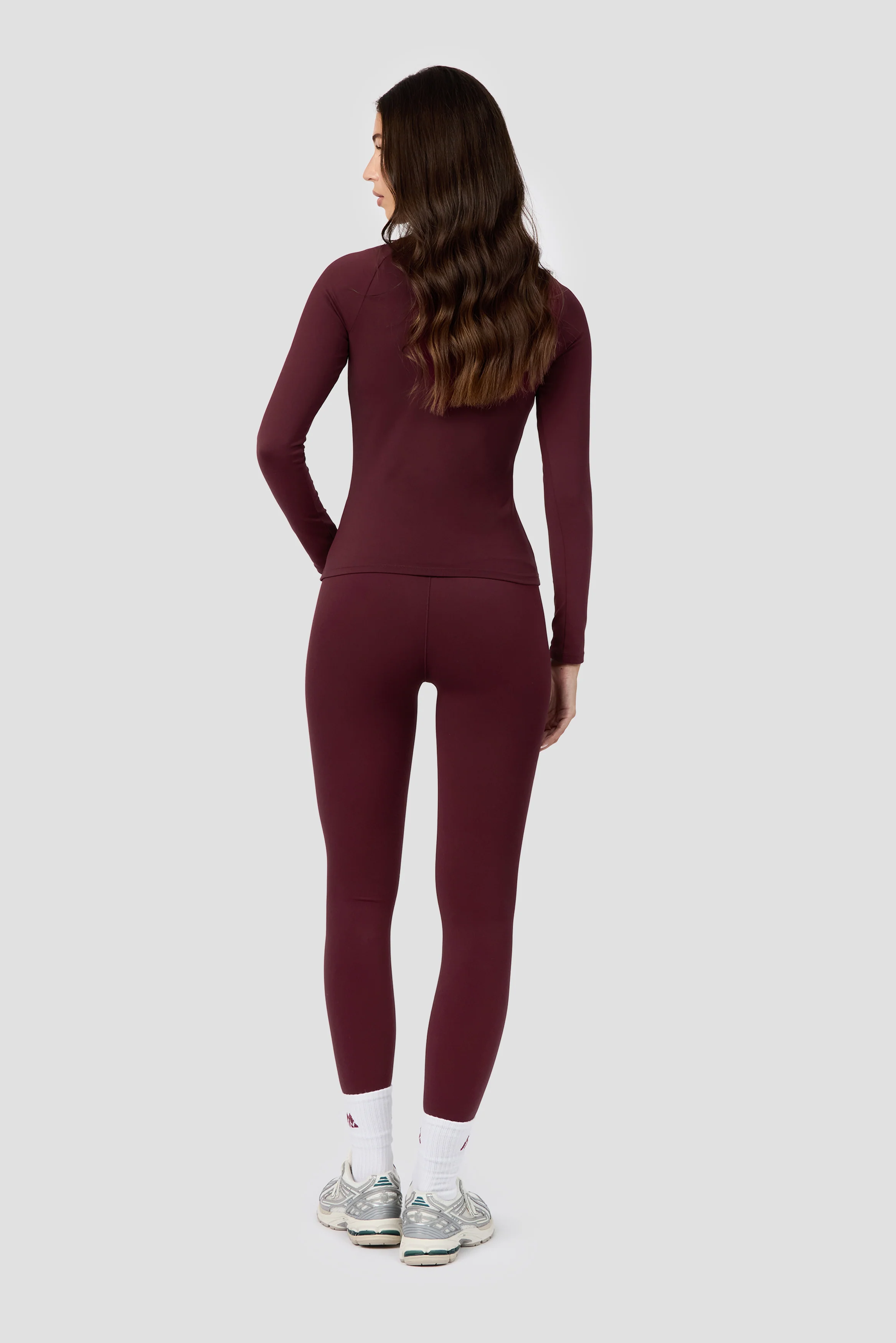 Form Long Sleeve T-Shirt - Malbec - Image 4