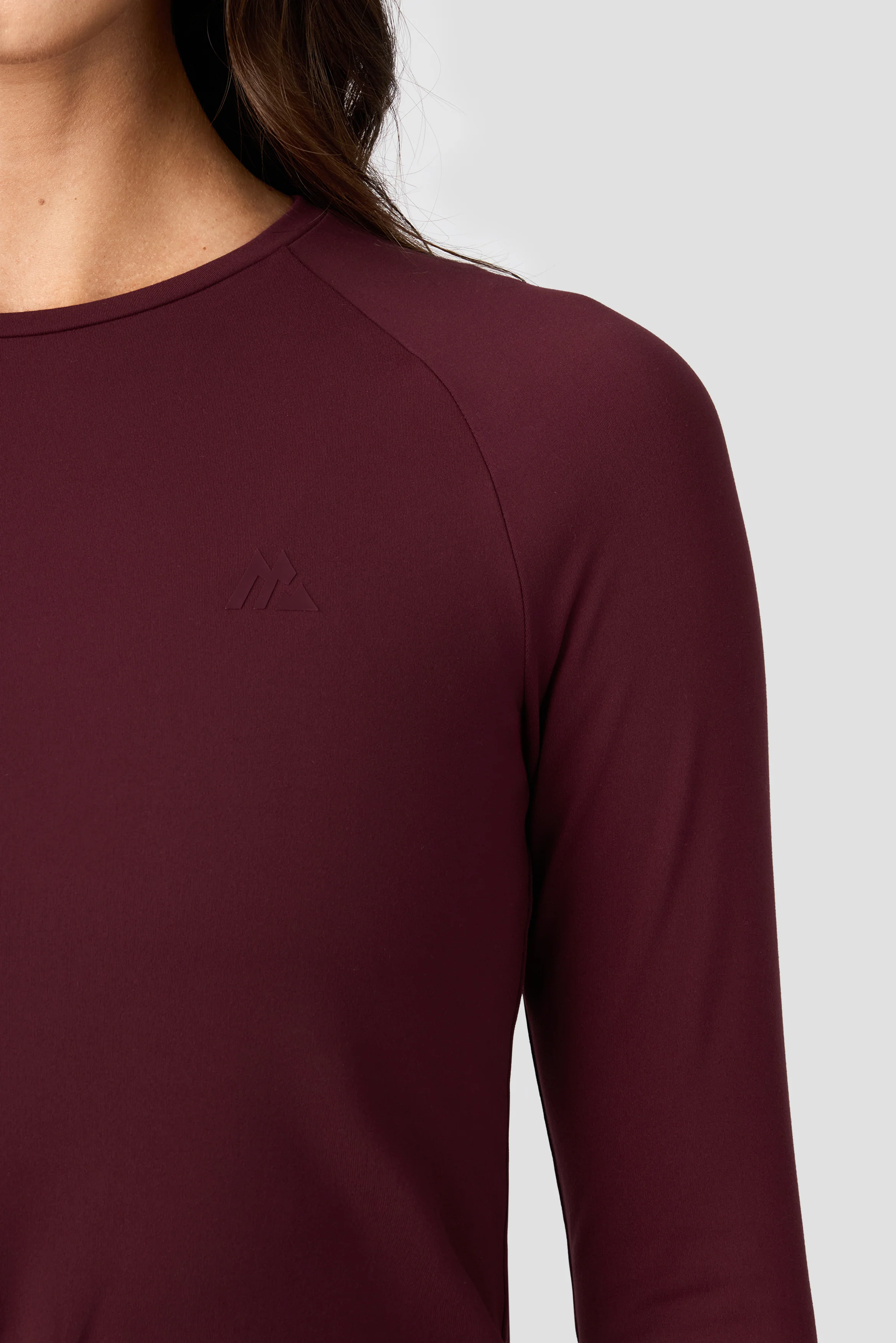 Form Long Sleeve T-Shirt - Malbec - Image 5