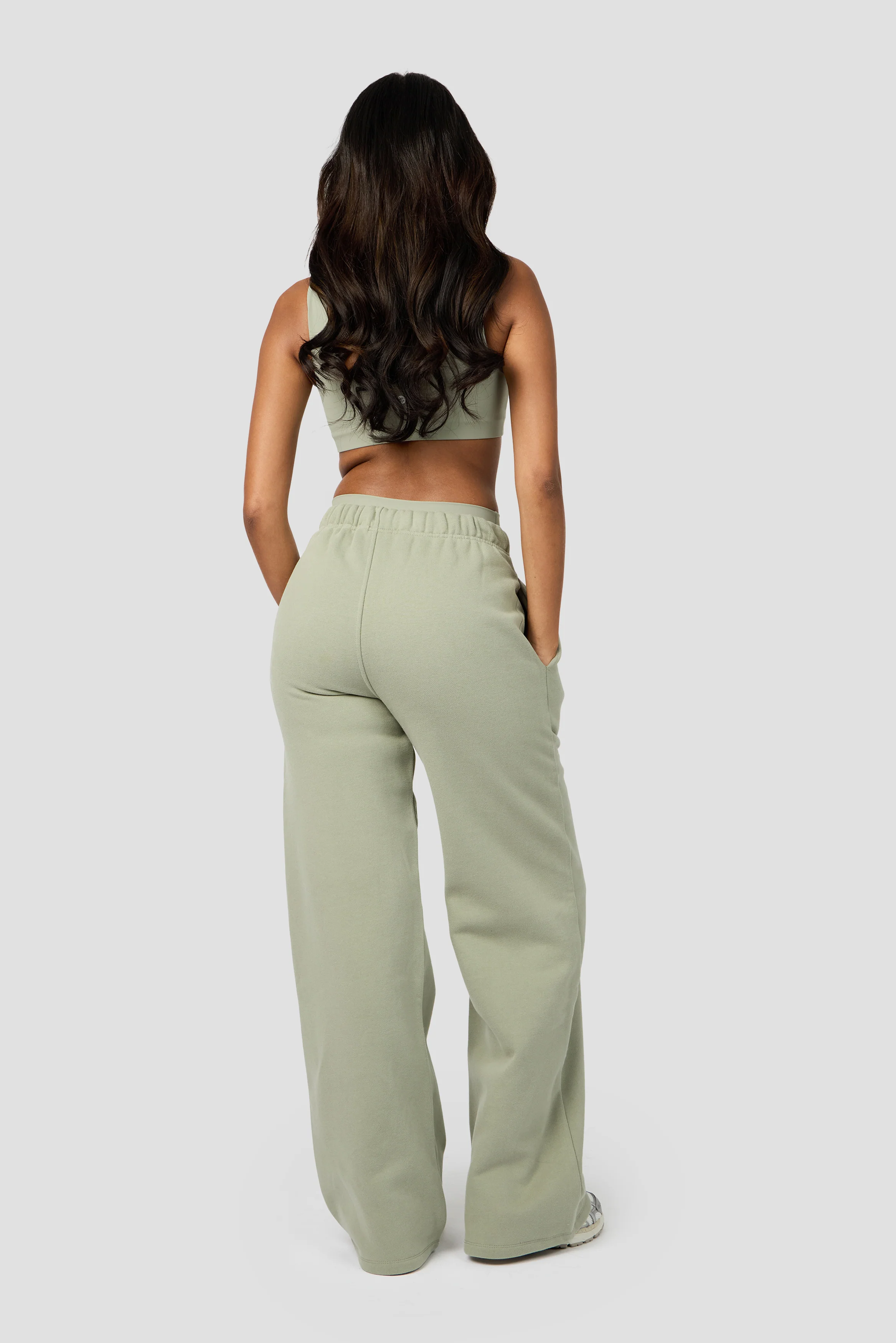 Form Fleece Wide Jogger - Herb - Image 6