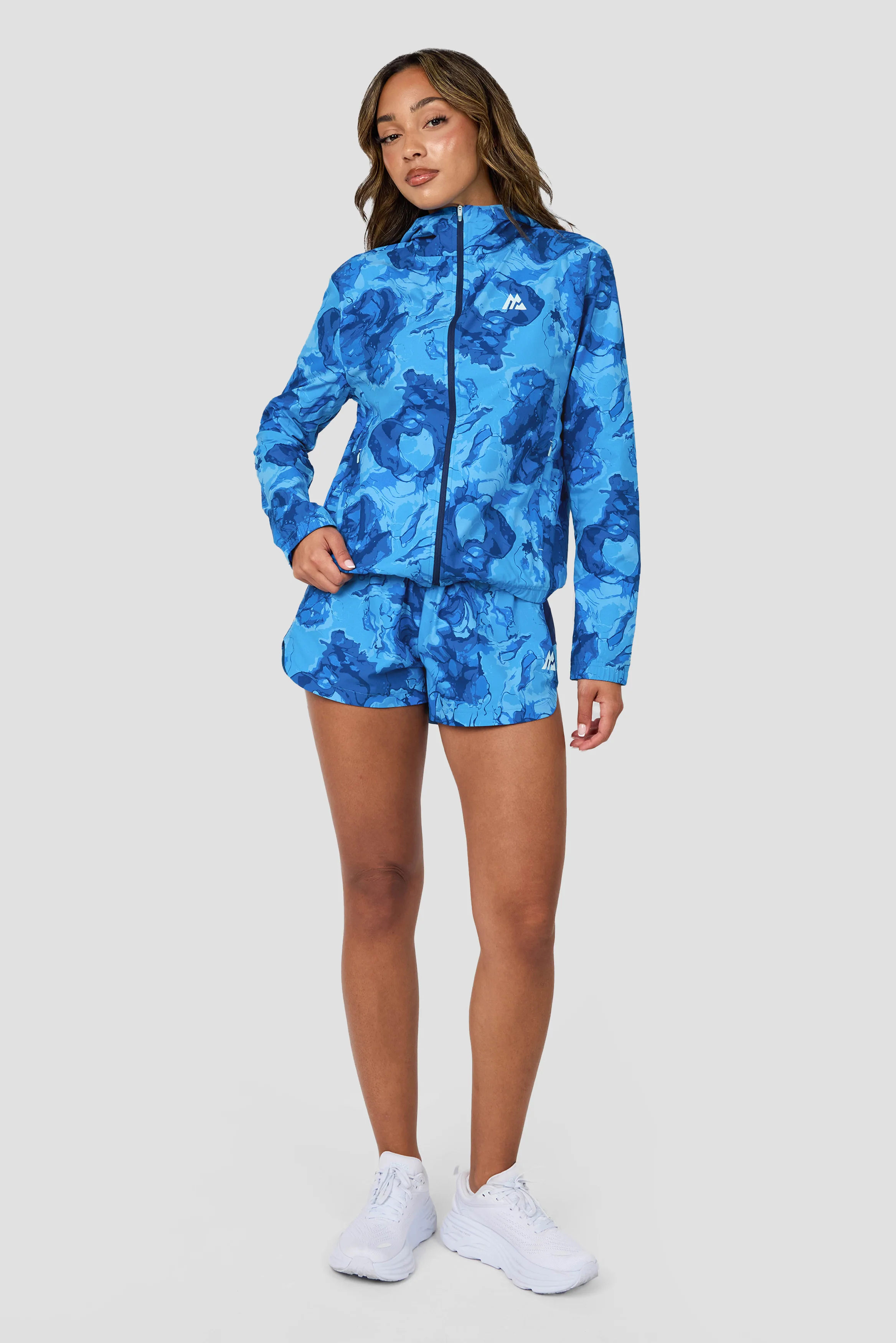 Fusion Print Windbreaker - Agency/Fira - Image 3