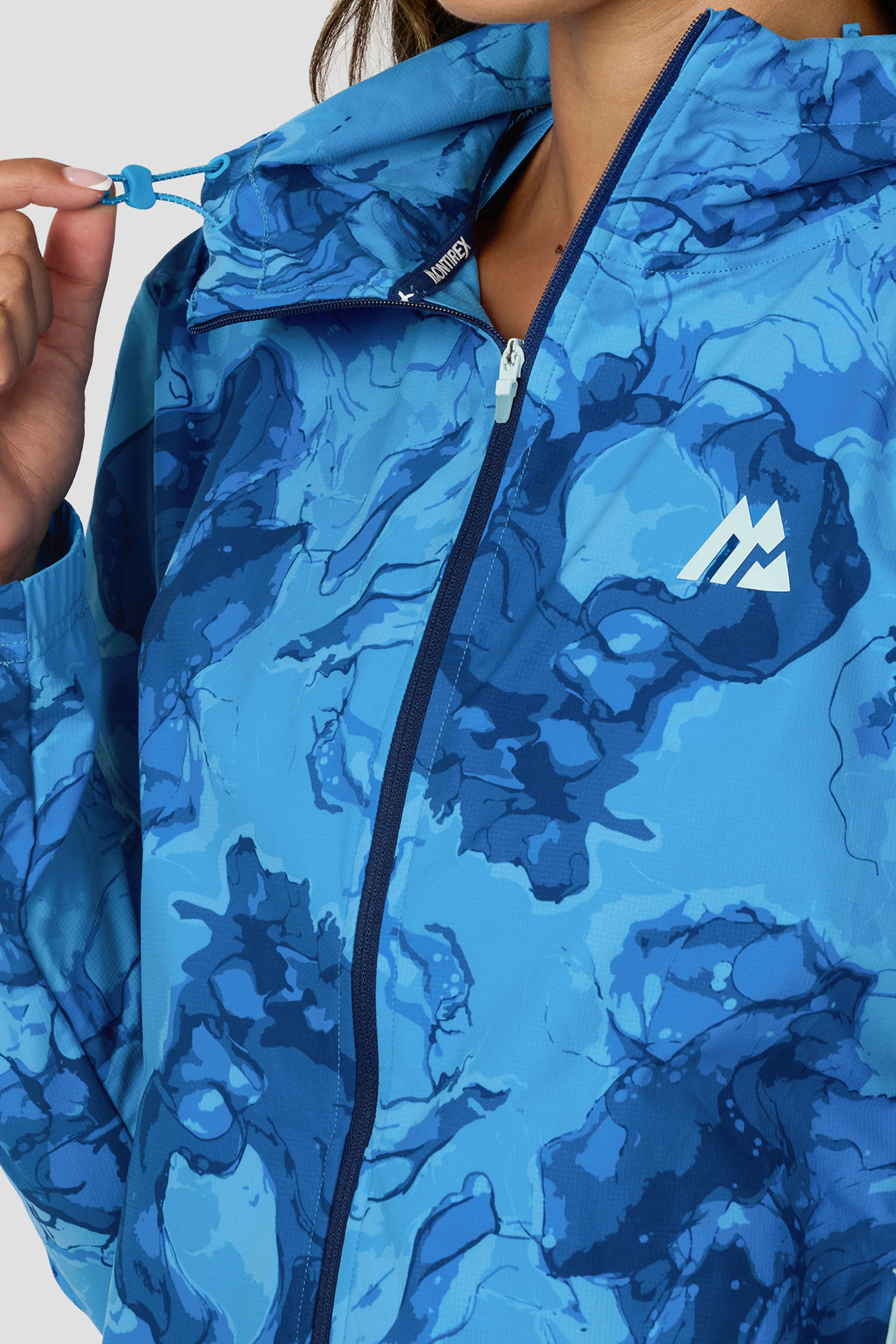 Fusion Print Windbreaker - Agency/Fira - Image 7