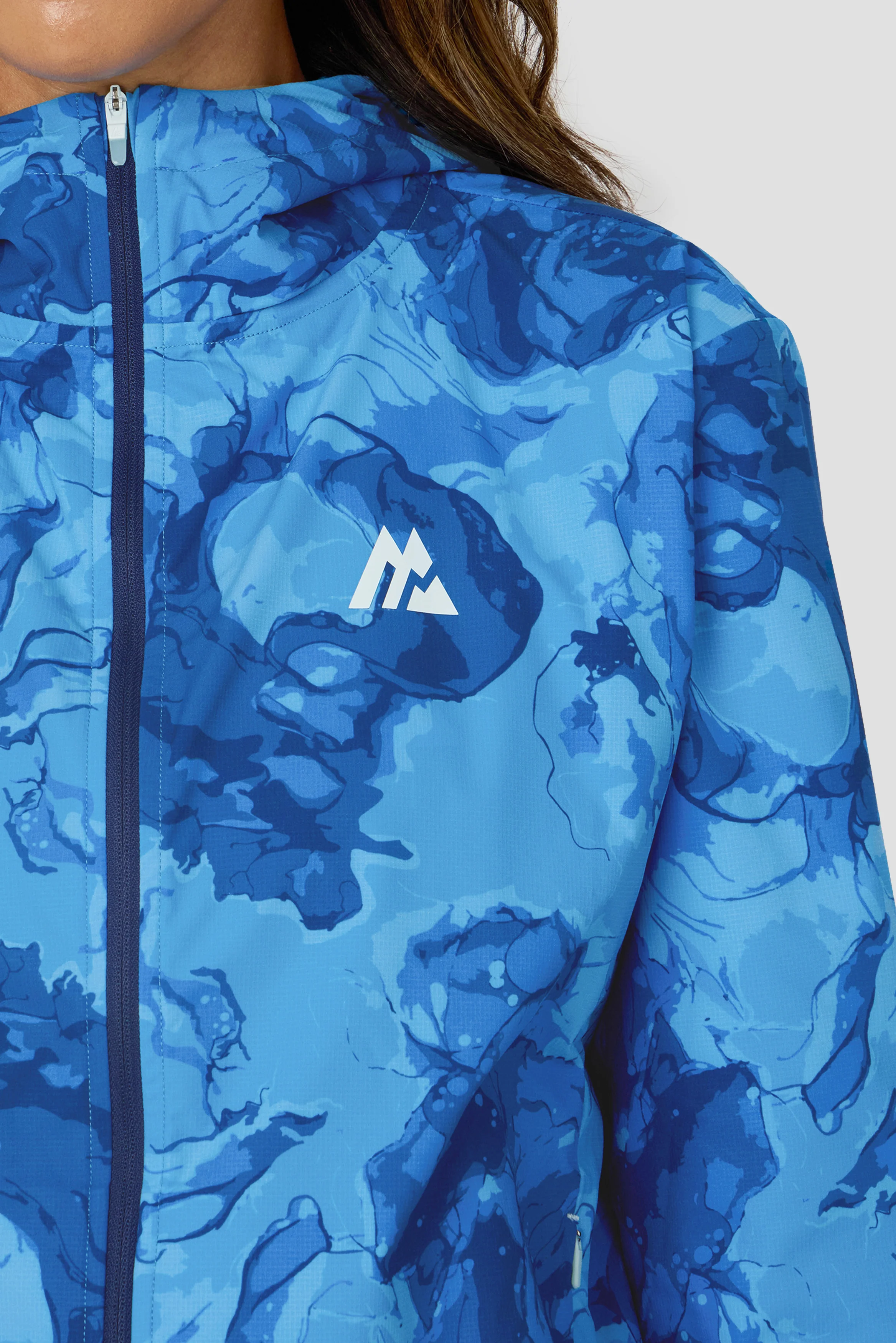 Fusion Print Windbreaker - Agency/Fira - Image 8