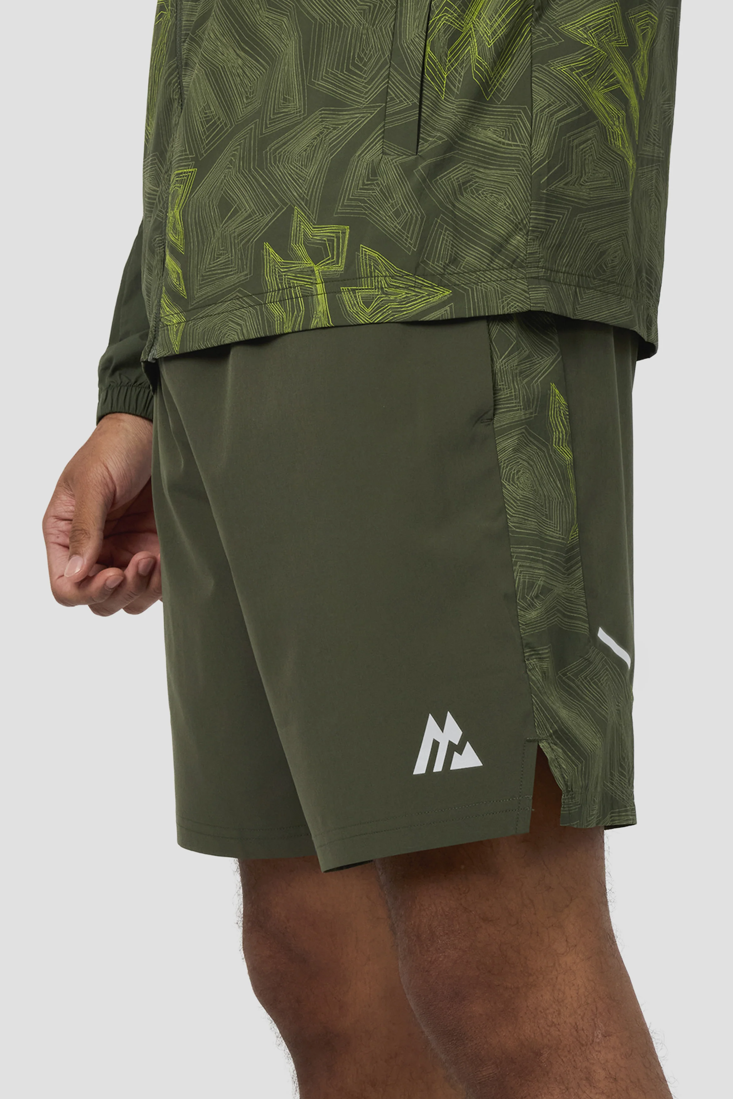 Geo M Print Short - Elm - Image 6