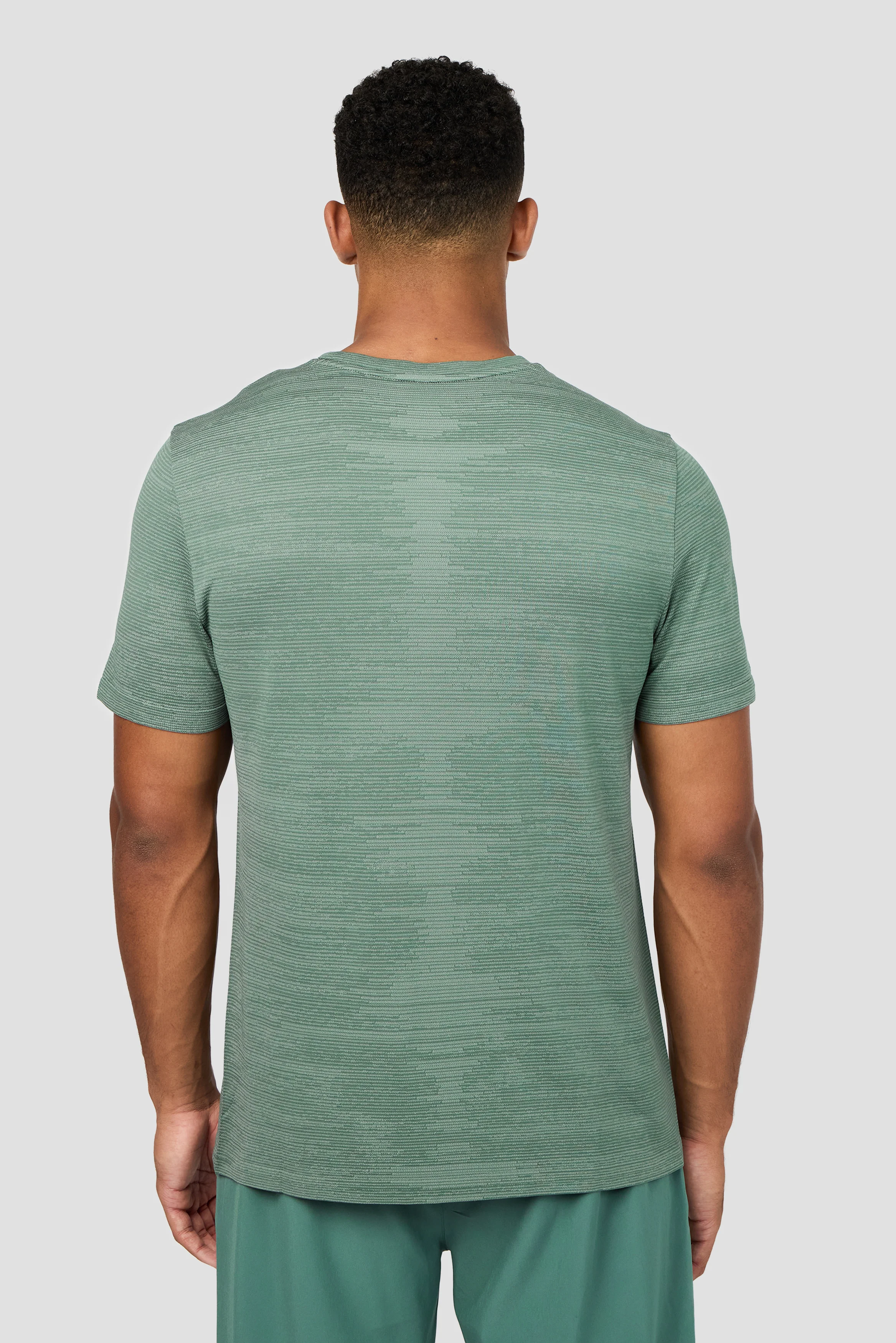 Glitch Seamless T-Shirt - Dolphin/Feather - Image 2