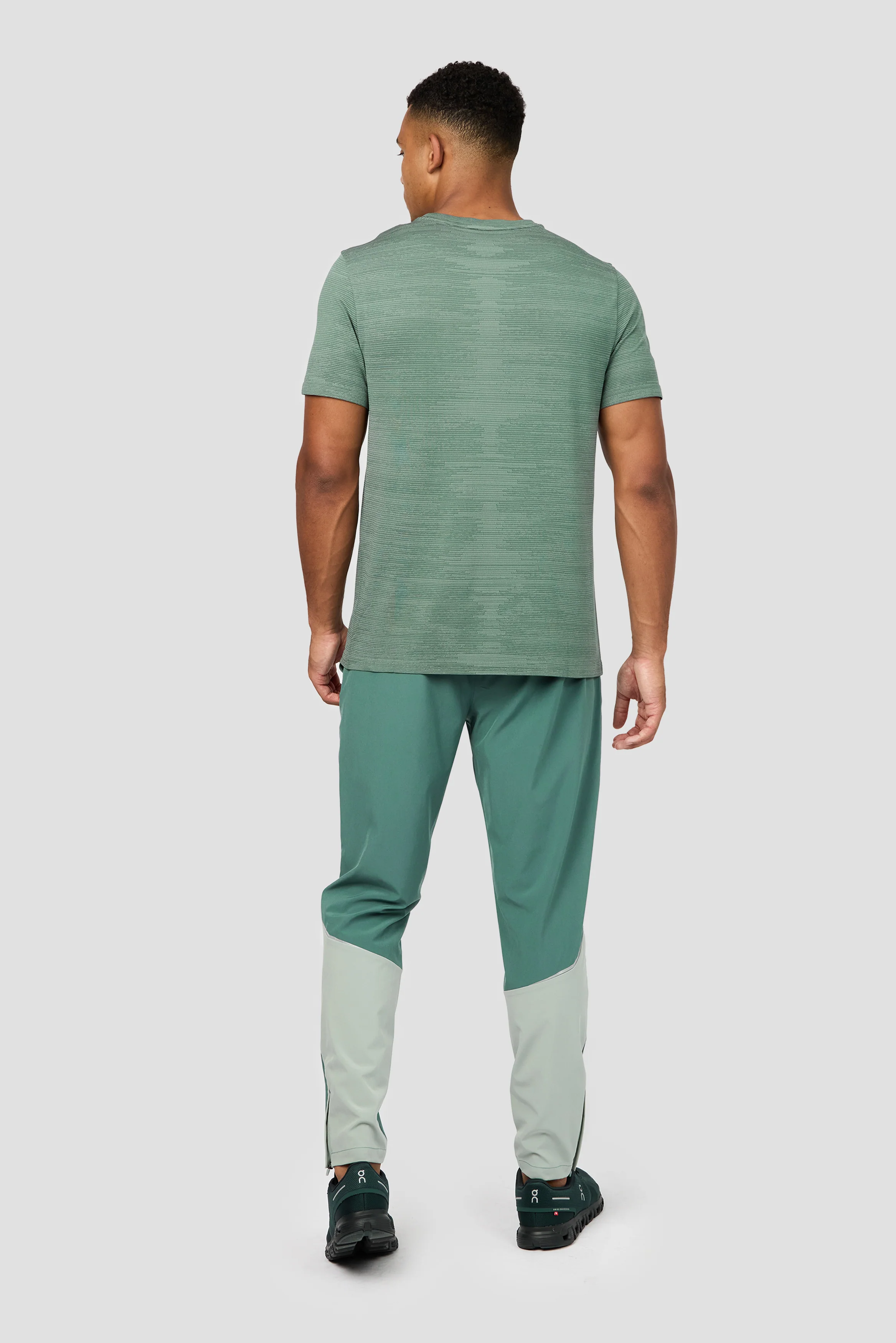 Glitch Seamless T-Shirt - Dolphin/Feather - Image 4