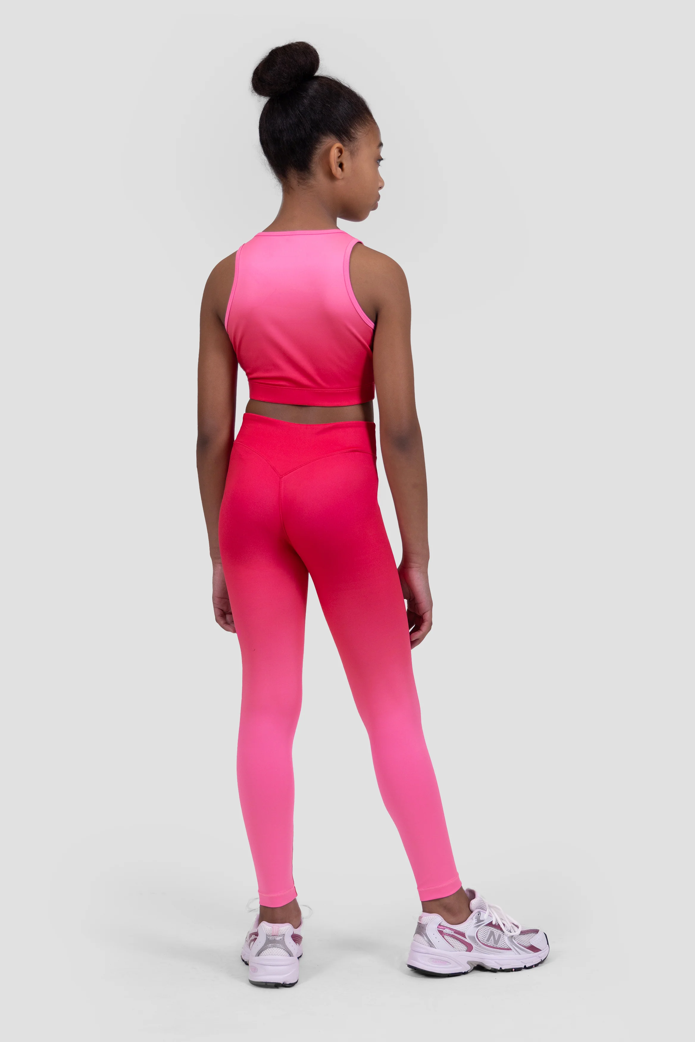 Girls Glow Vest - Fuchsia/Strawberry Soda - Image 4