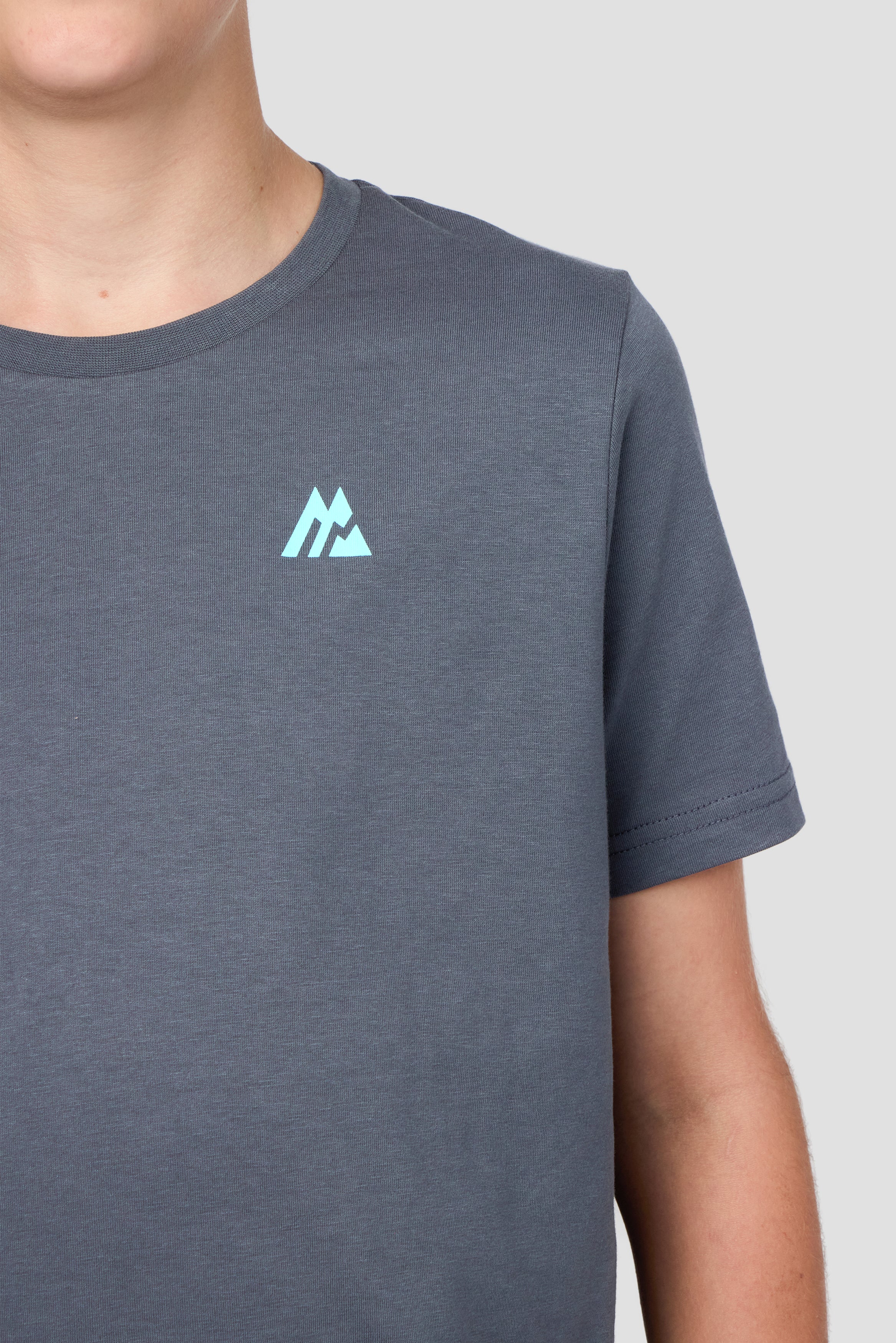 Boys Helix Graphic T-Shirt - Slate Grey - Image 6