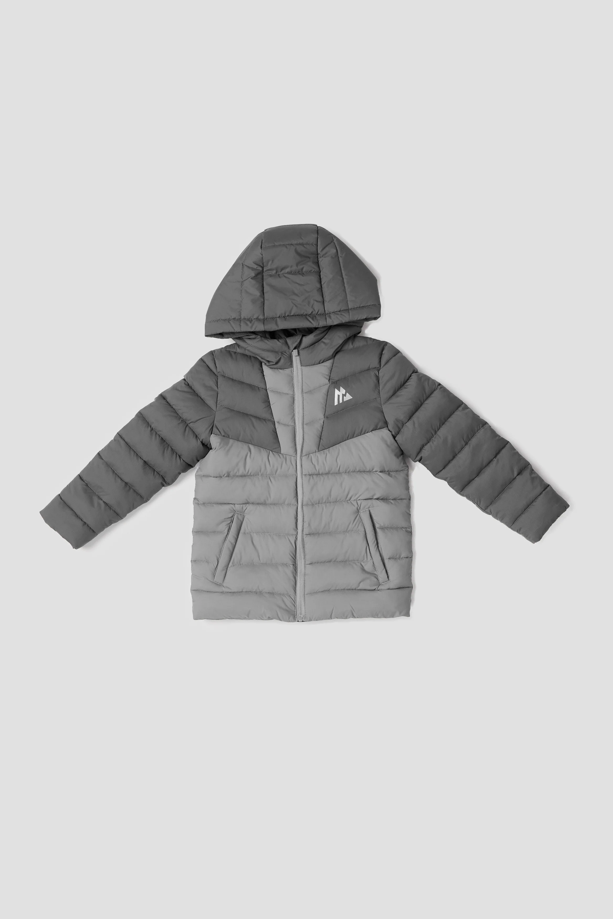Infant Boys Ice Jacket - Cement Grey/Platinum Grey - Image 4
