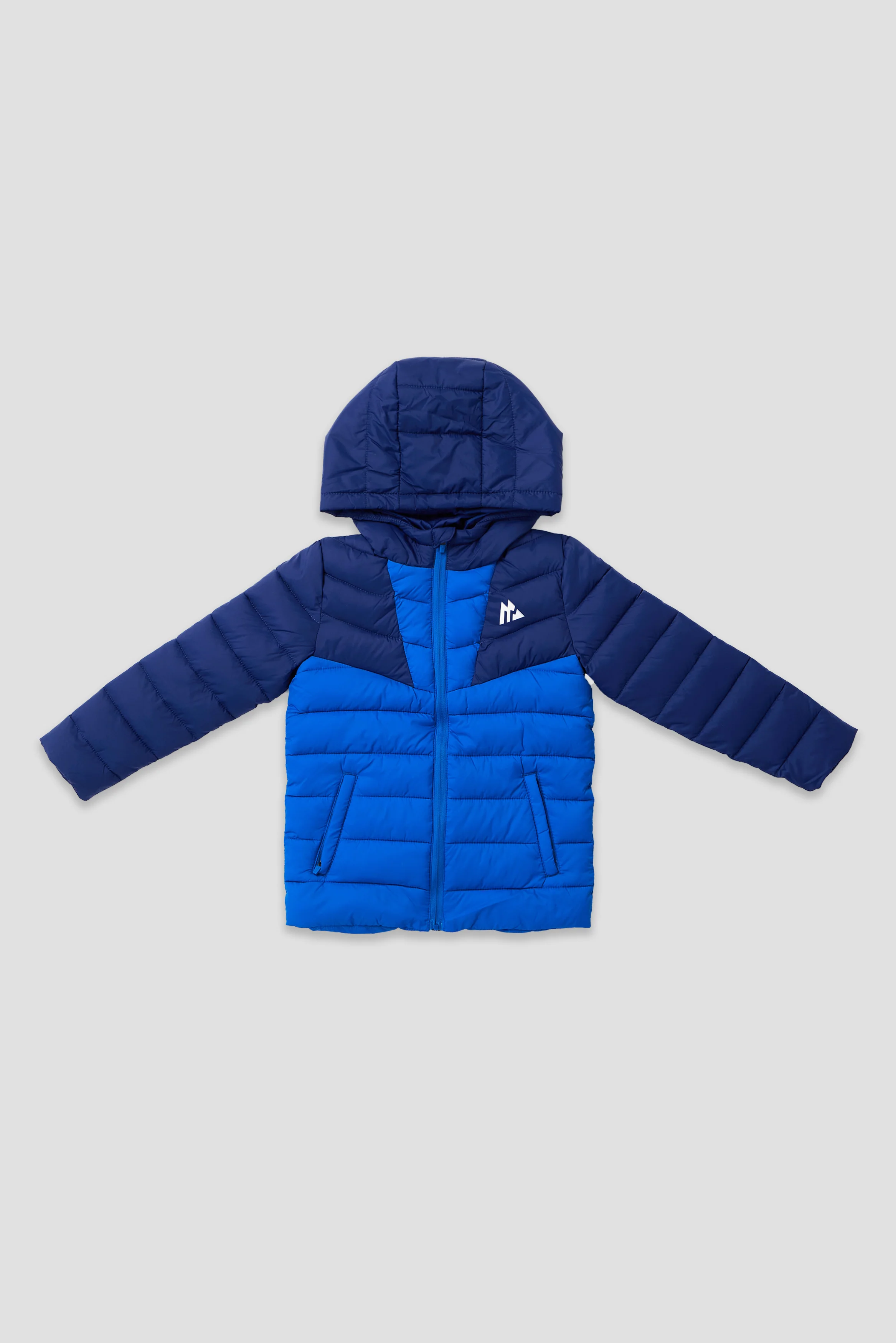 Infant Boys Ice Jacket - Neon Blue/Marine Blue - Image 4