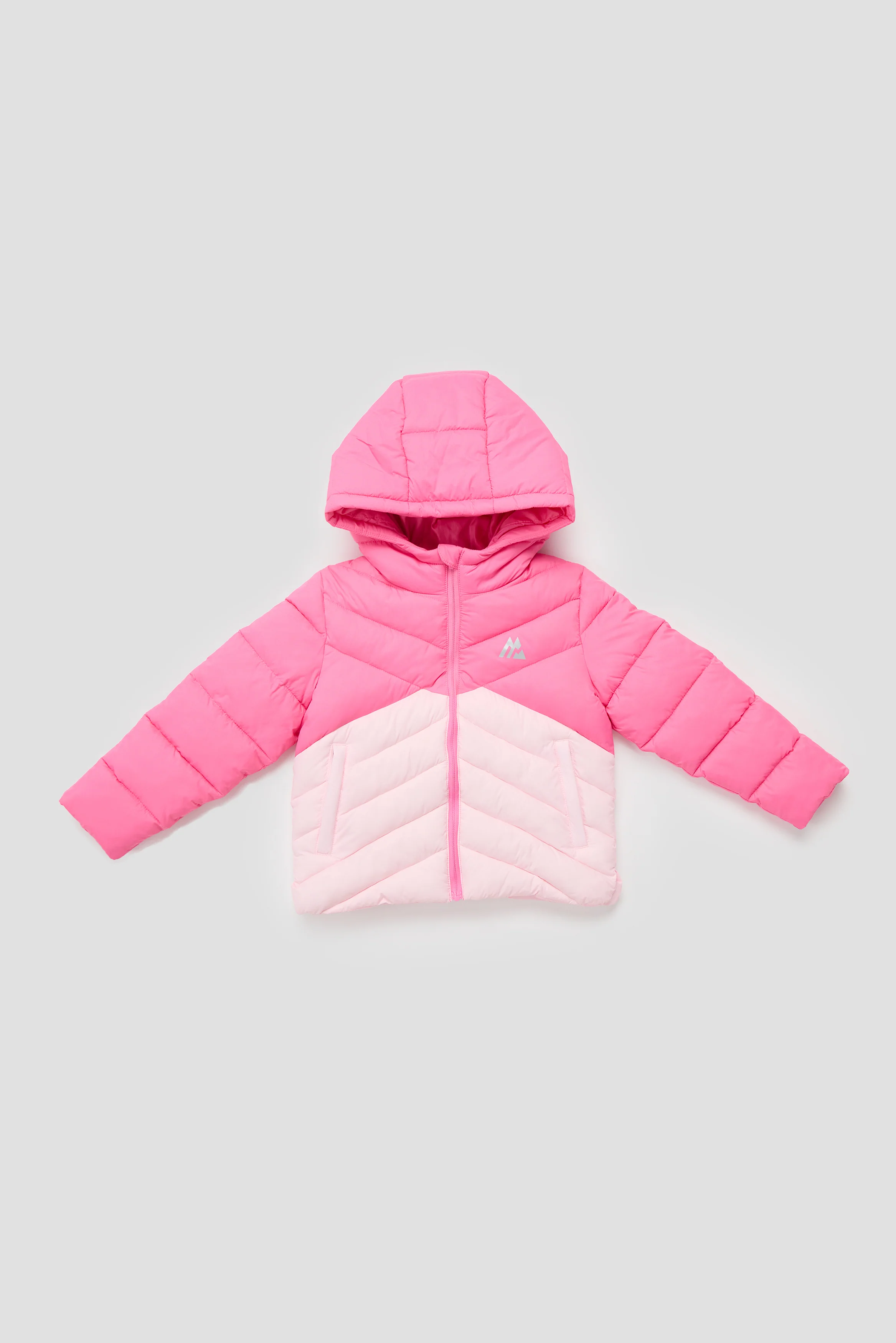 Infant Girls Icicle Jacket - Silk Pink/Framboise - Image 4