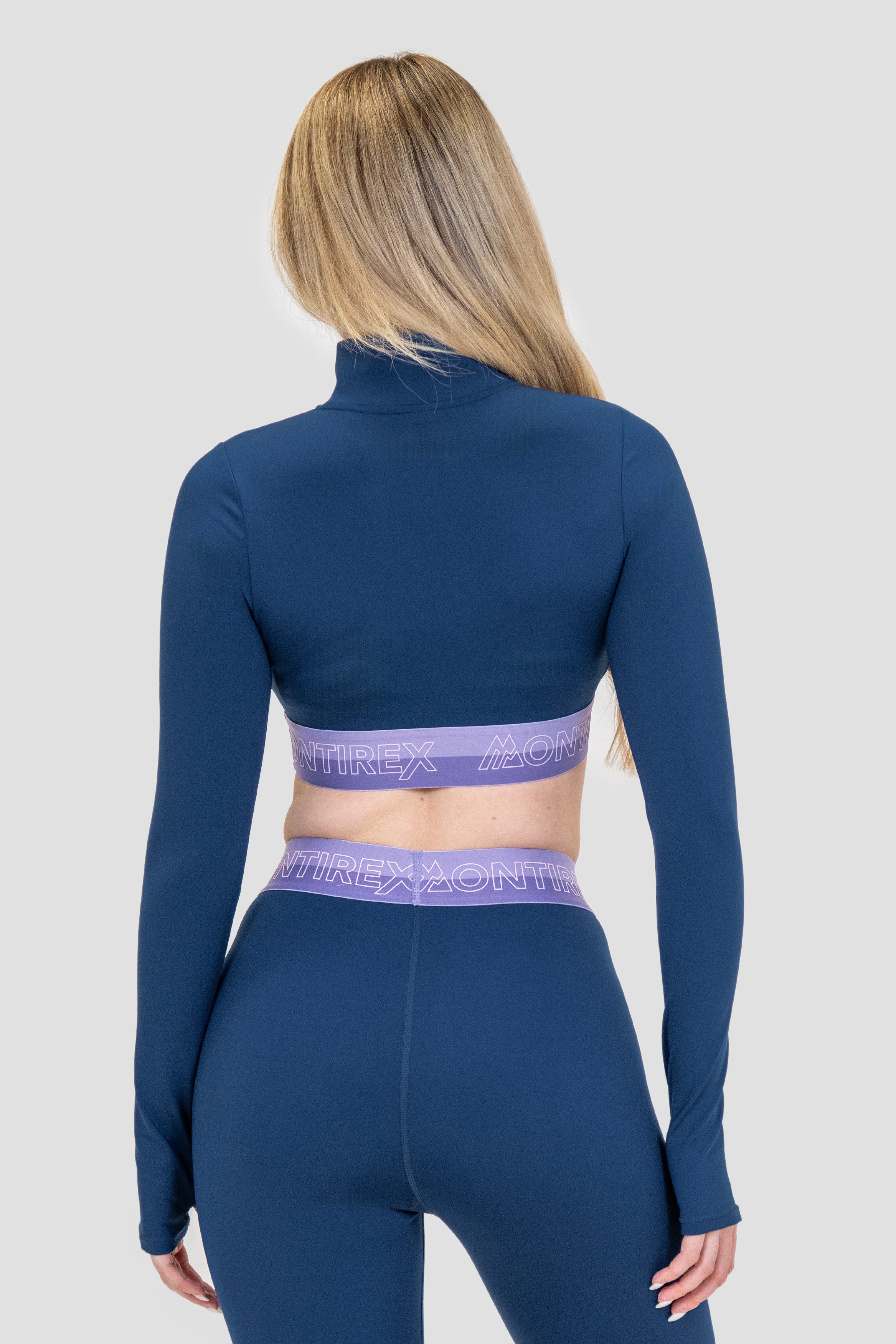 Icon Contrast 1/4 Zip - Agency/Occitania/Lavandula - Image 3