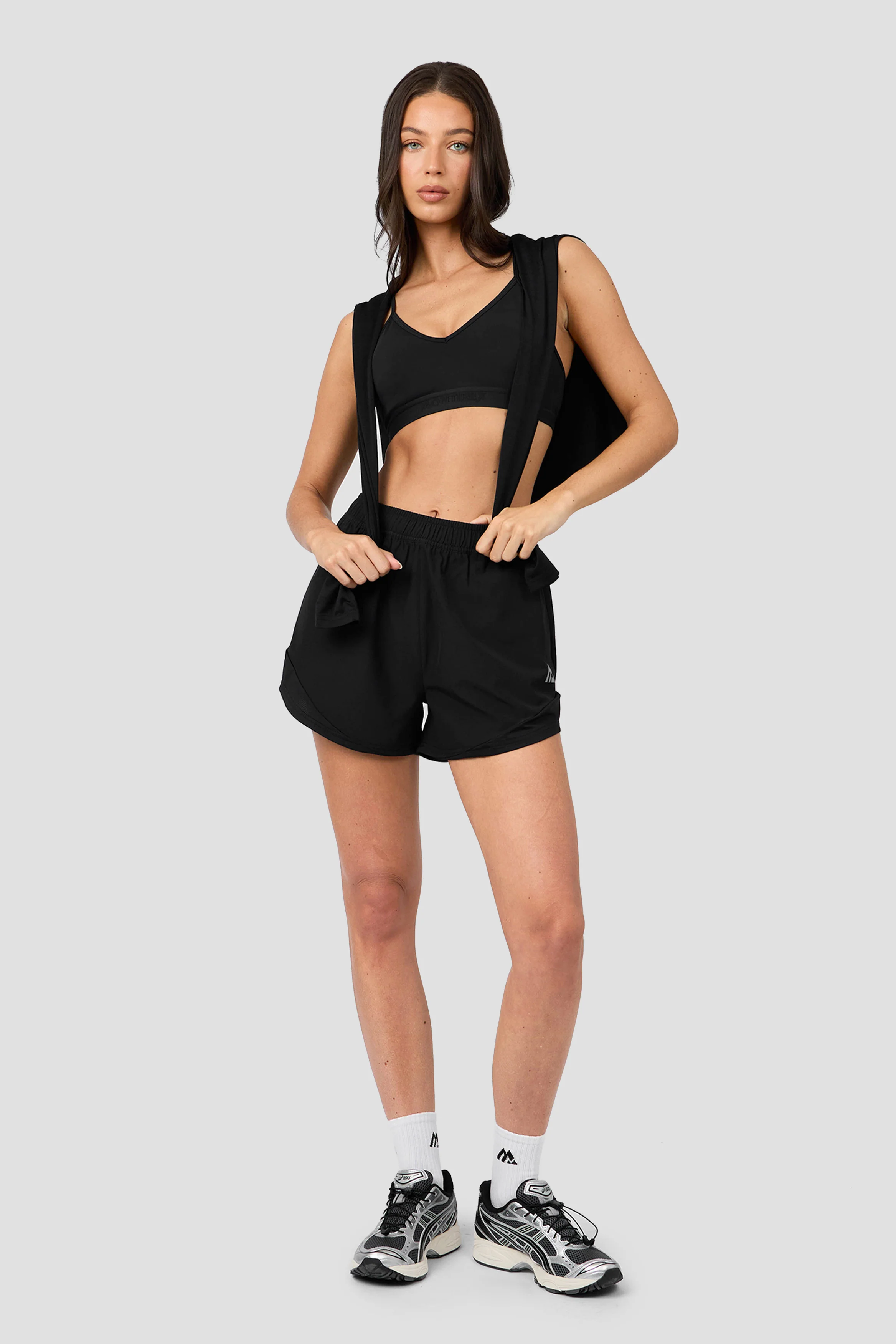Icon Strappy Bra  - Black - Image 4